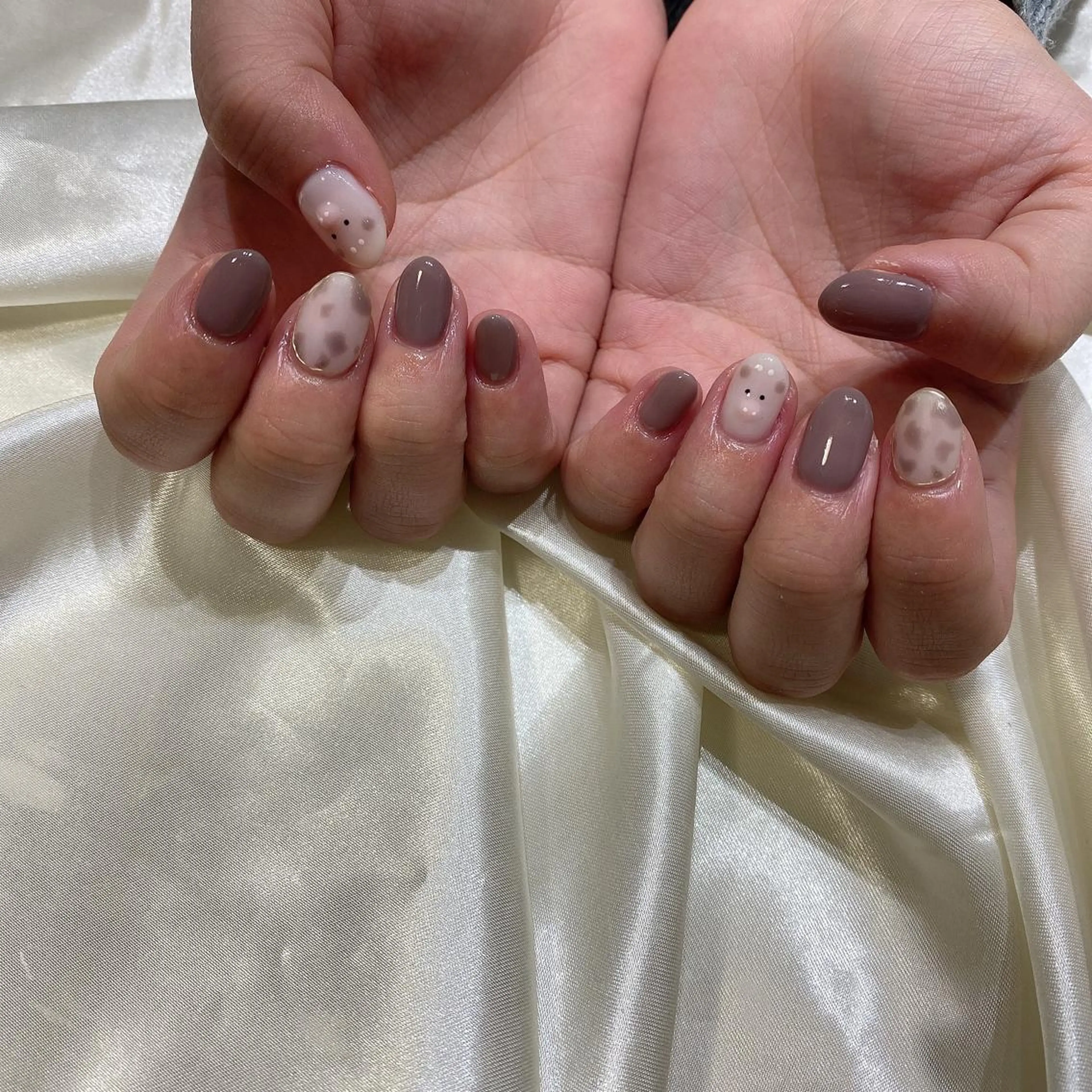 ネイル ハンドネイル 西岡 杏のネイルデザイン