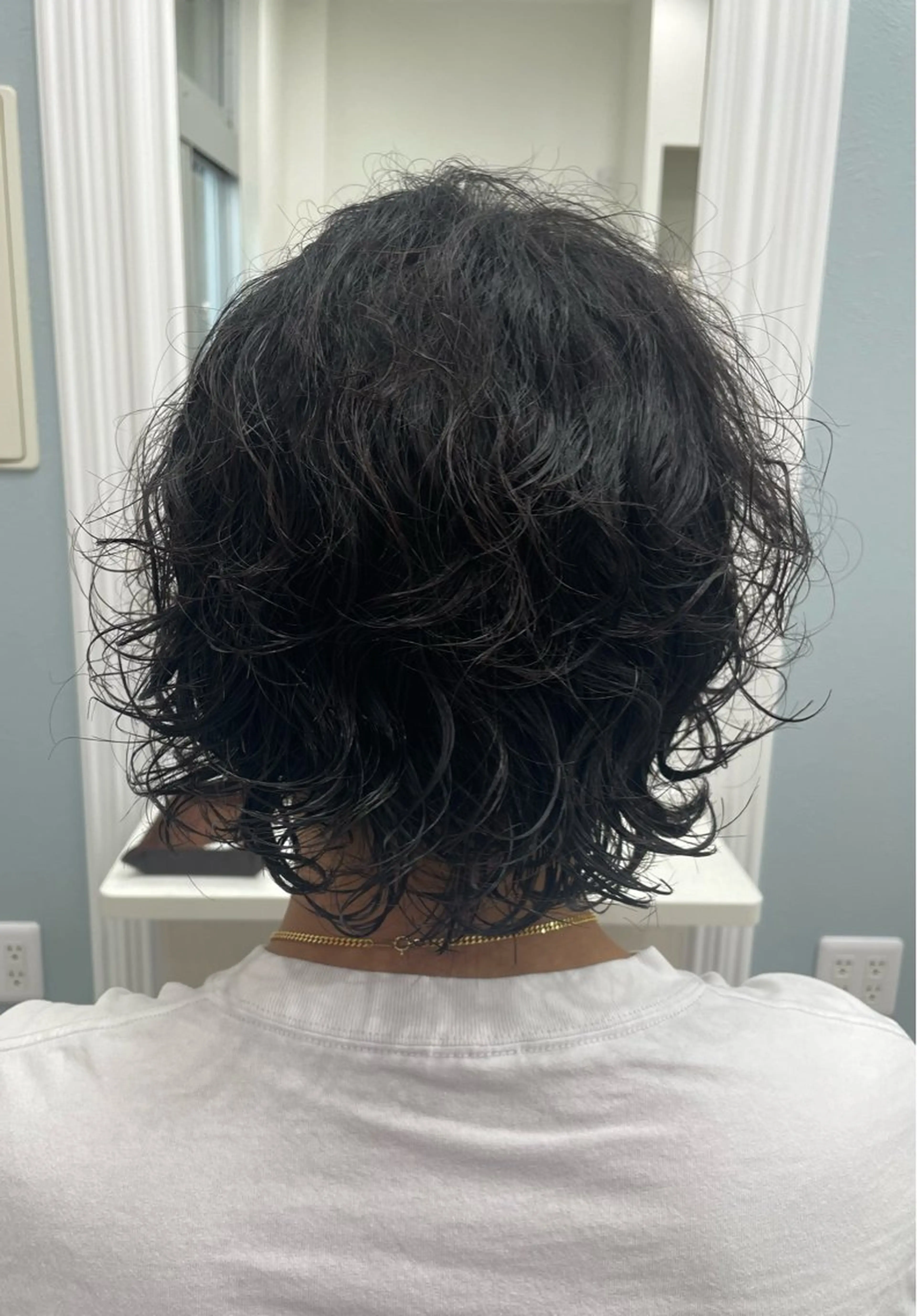 ミディアム パーマ メンズ ミディアムパーマ メンズパーマ ボブ 川崎/スタイリスト /髪質改善🫧のヘアスタイル