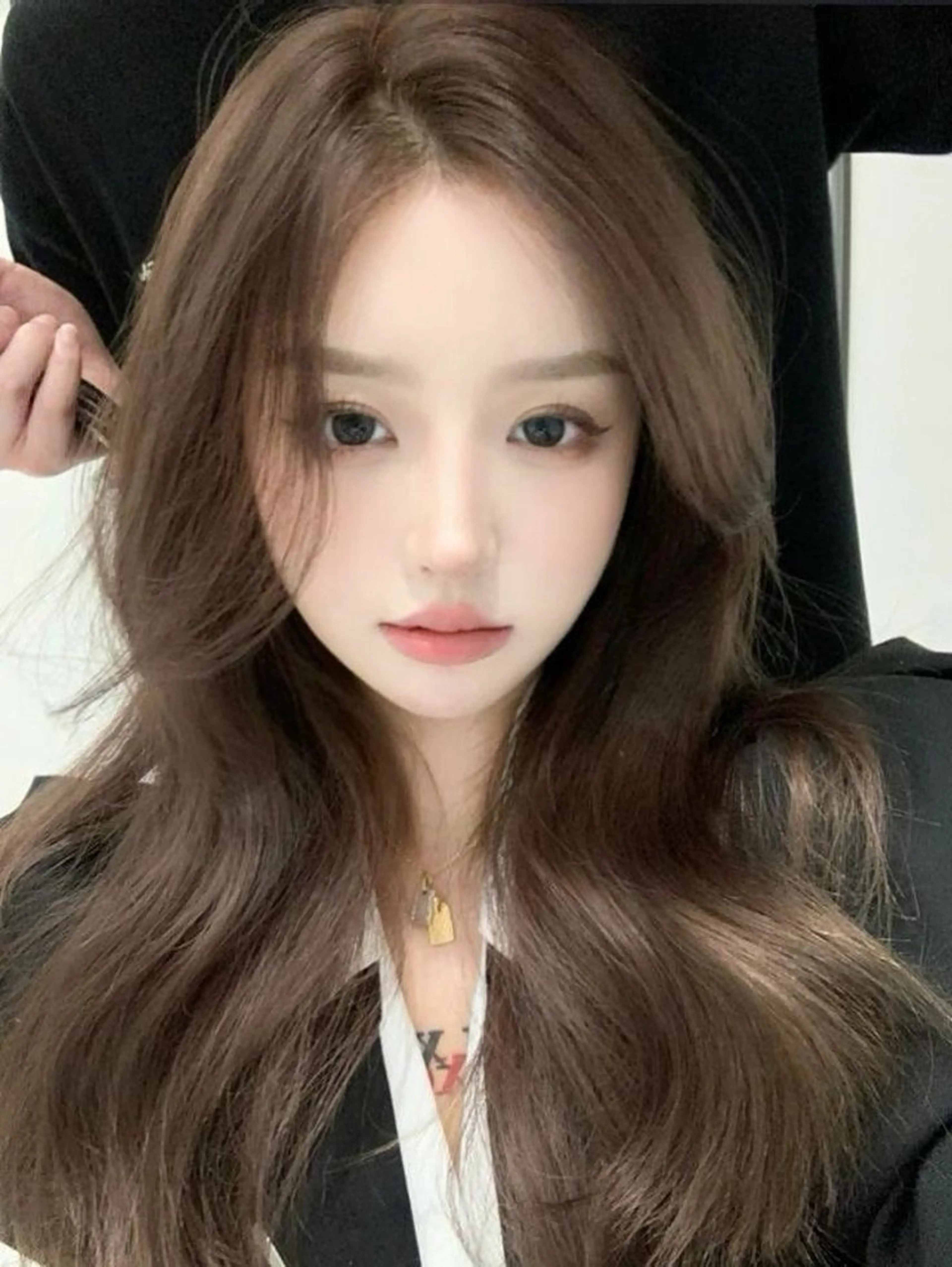 セミロング カラー カット ヘアカラー 韓国レイヤーカット /REIのヘアスタイル