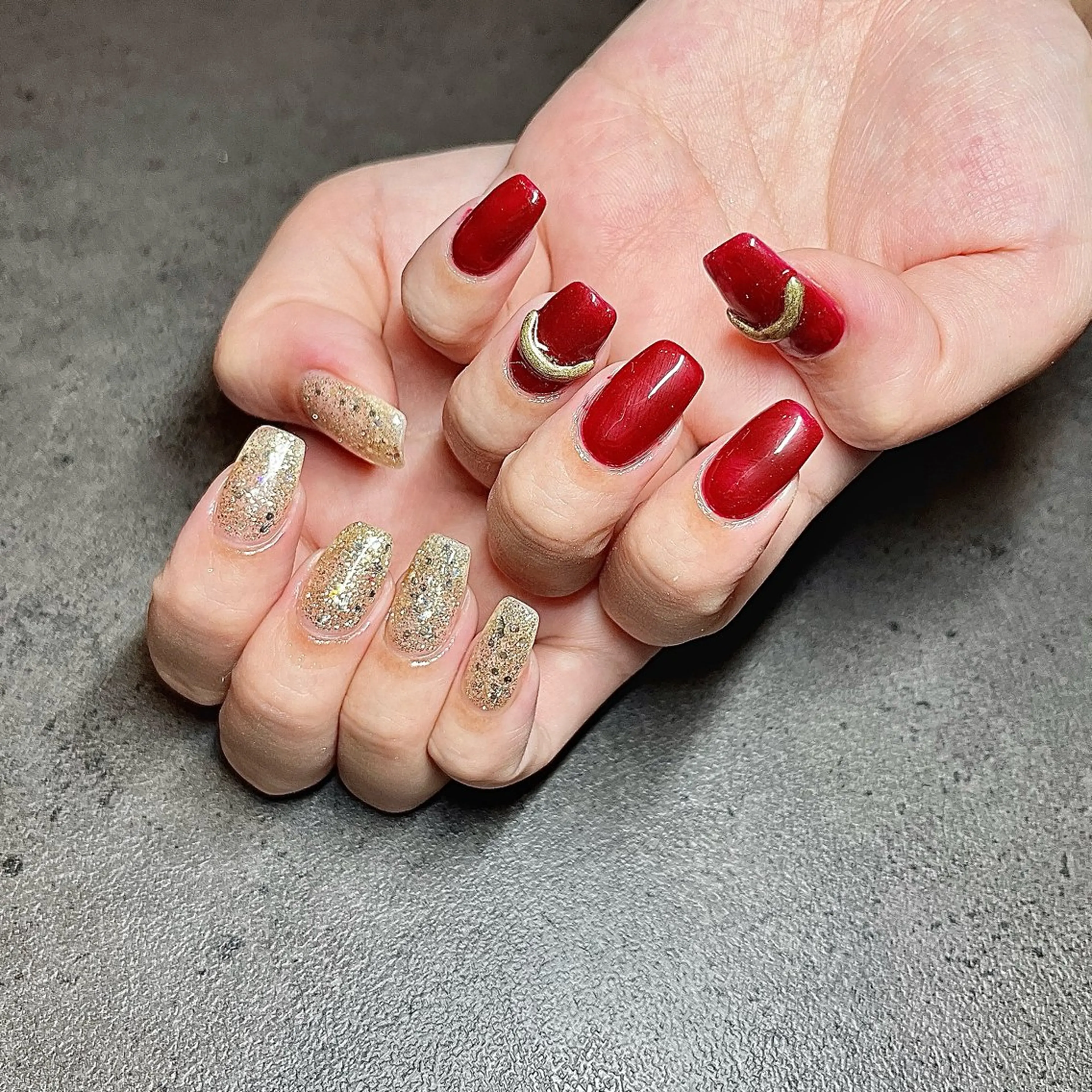 ネイル ジェルネイル しば まなみのネイルデザイン