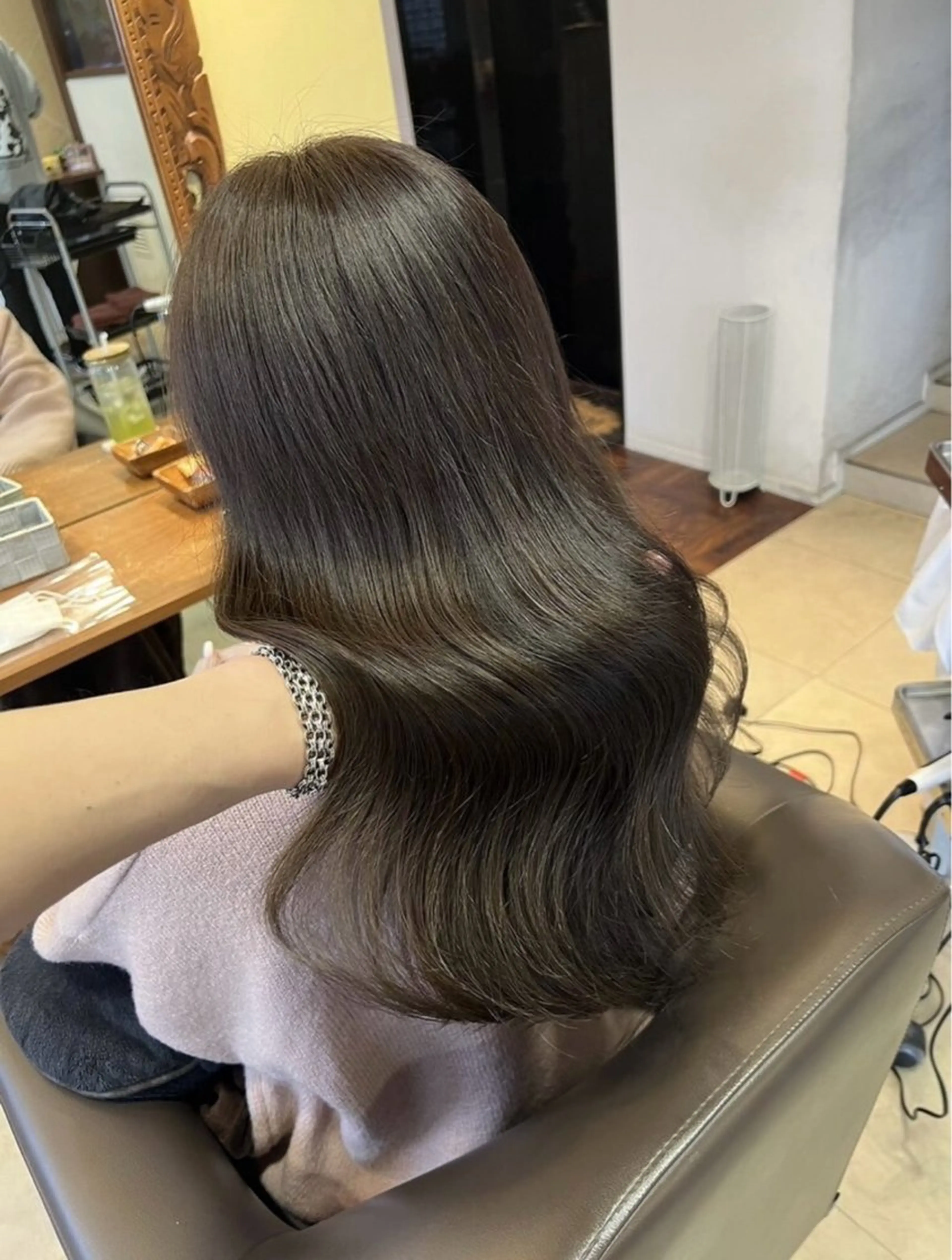 ロング カラー トリートメント ヘアカラー loa所属・mei/中目黒/ アイドル風/ガーリーのヘアスタイル