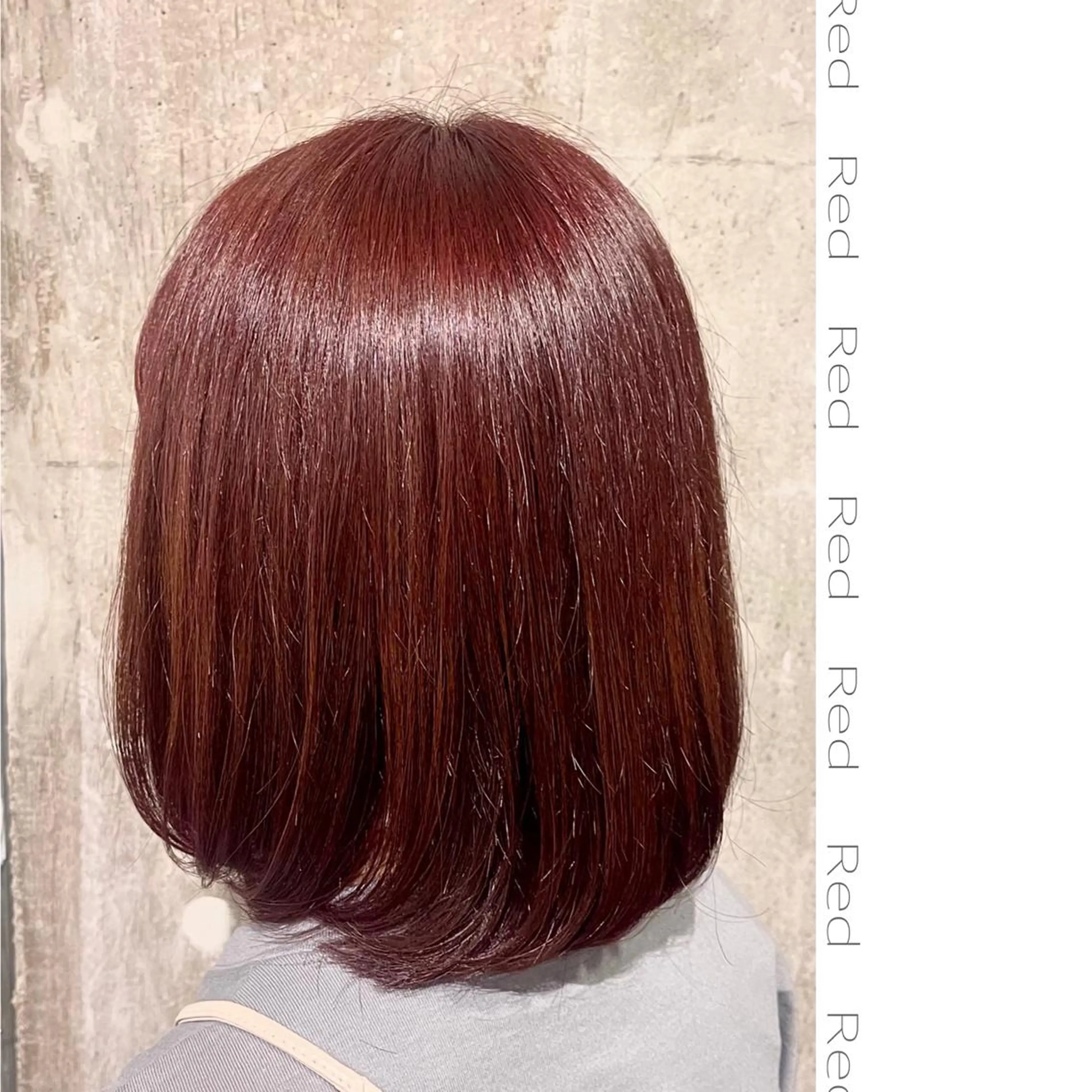 ミディアム カラー レッドカラー Emily所属・永石 知沙希の眉毛・アイブロウイメージ