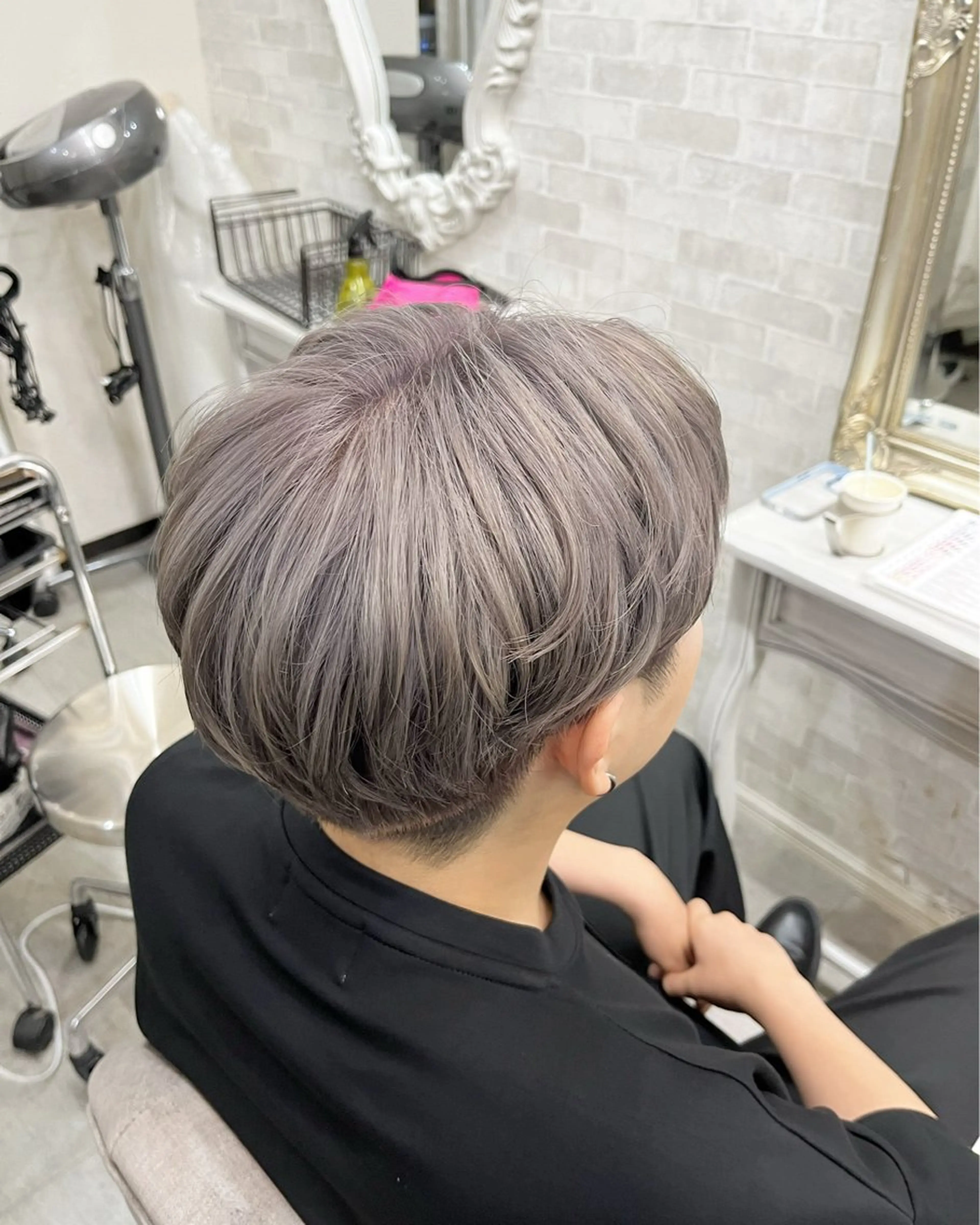 メンズ メンズブリーチ センターパート コンマヘア ダウンパーマ カルマパーマ カット ヘアカラー トリートメント 韓国メンズヘア特化 ‪☆KOKIのヘアスタイル