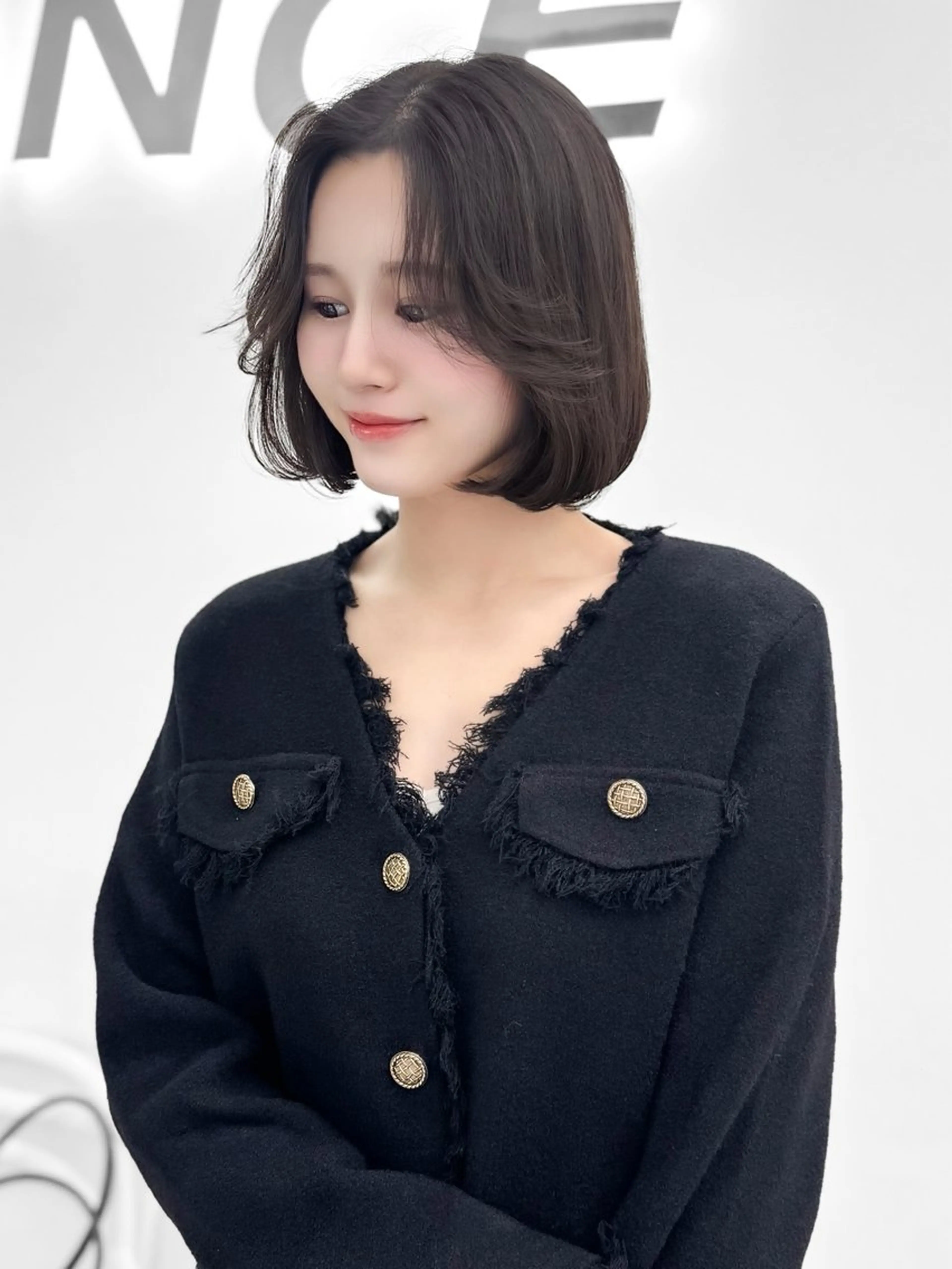 ショート カラー ヘアアレンジ カット ヘアカラー トリートメント ヘッドスパ ヘアセット ‎🤍韓国ボブ/ 縮毛矯正🪽‪ひかりのヘアスタイル