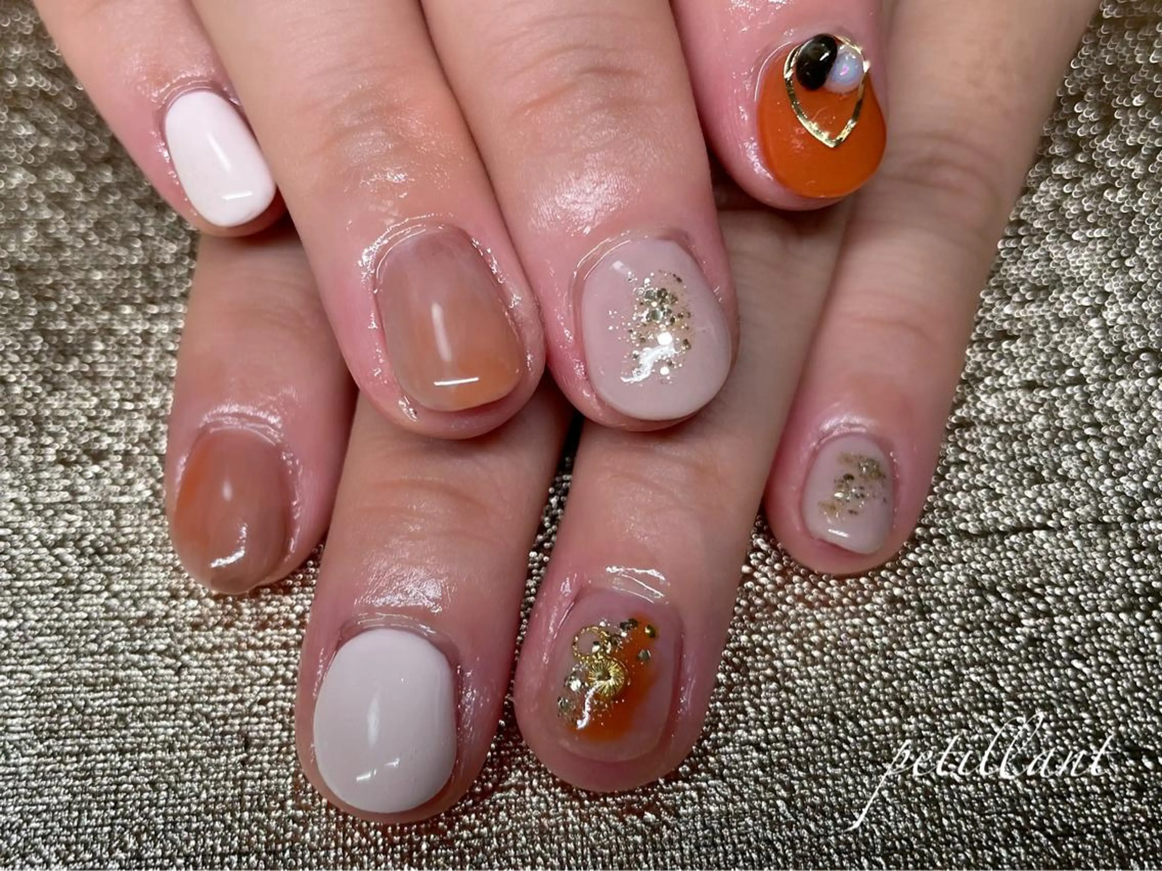 ネイル 長さ出し petillant所属・nail salon petillantのネイルデザイン