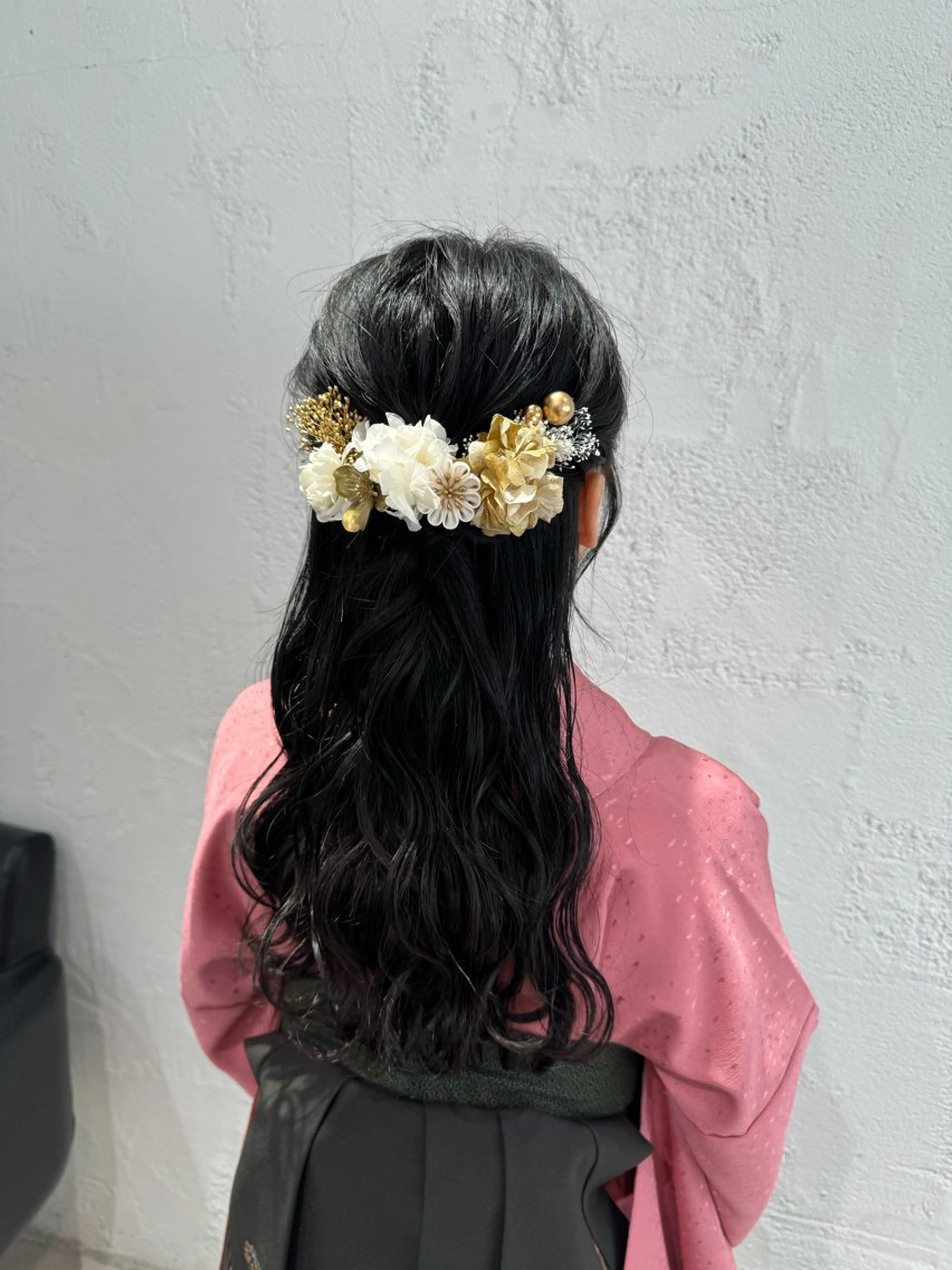 ヘアアレンジ 着付け 🍪ﾖｼｲﾊﾙﾈ🍪 ﾗﾍﾞﾝﾀﾞｰｶﾗｰのヘアスタイル