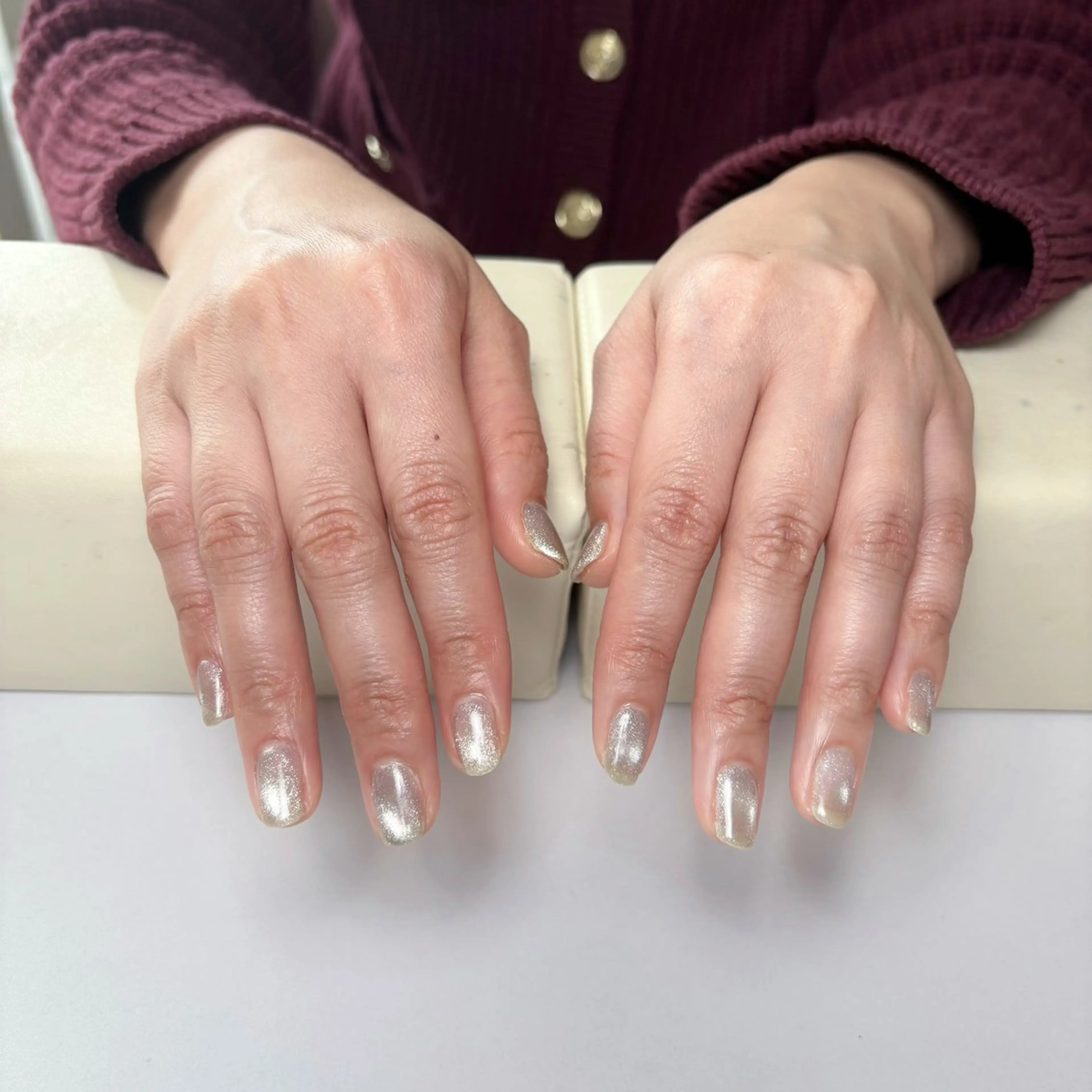 ネイル マグネットネイル マグネットワンカラー ワンカラーネイル nail salon kohaku所属・nailsalon kohakuのネイルデザイン