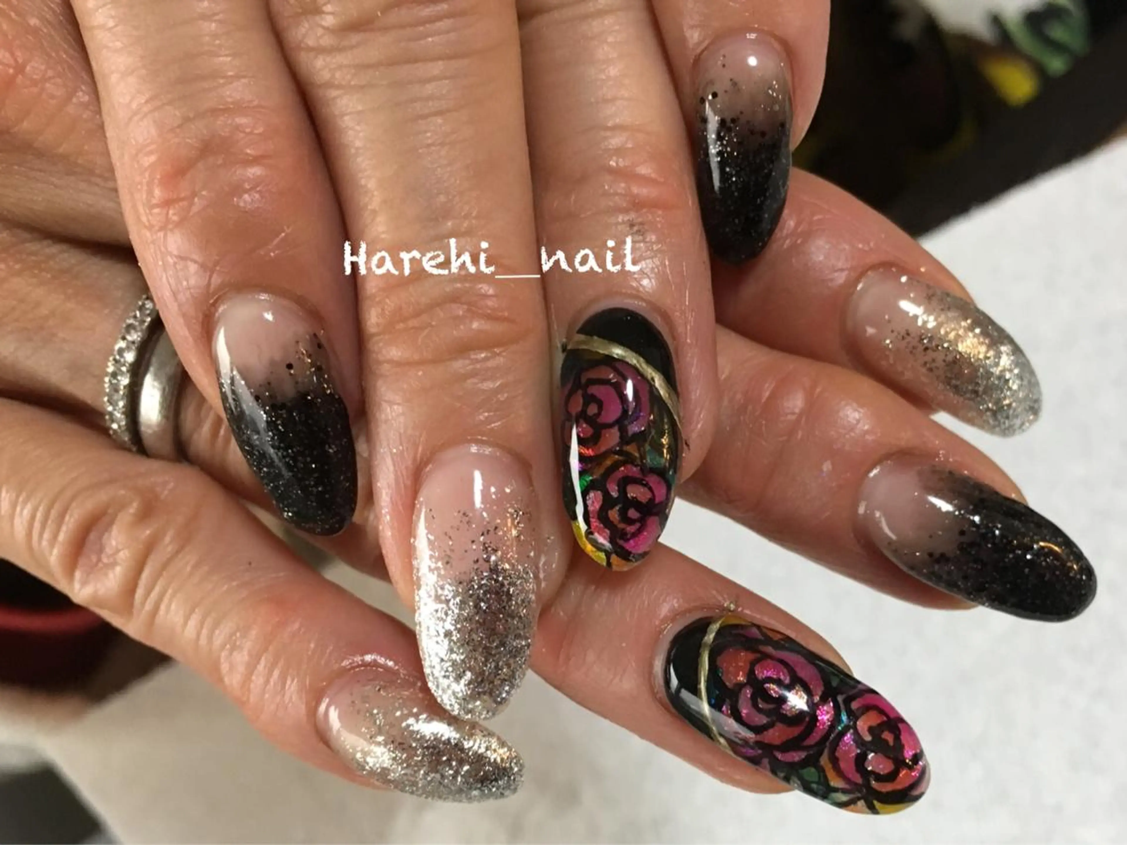 ネイル ハンドネイル Harehi_ nailのネイルデザイン