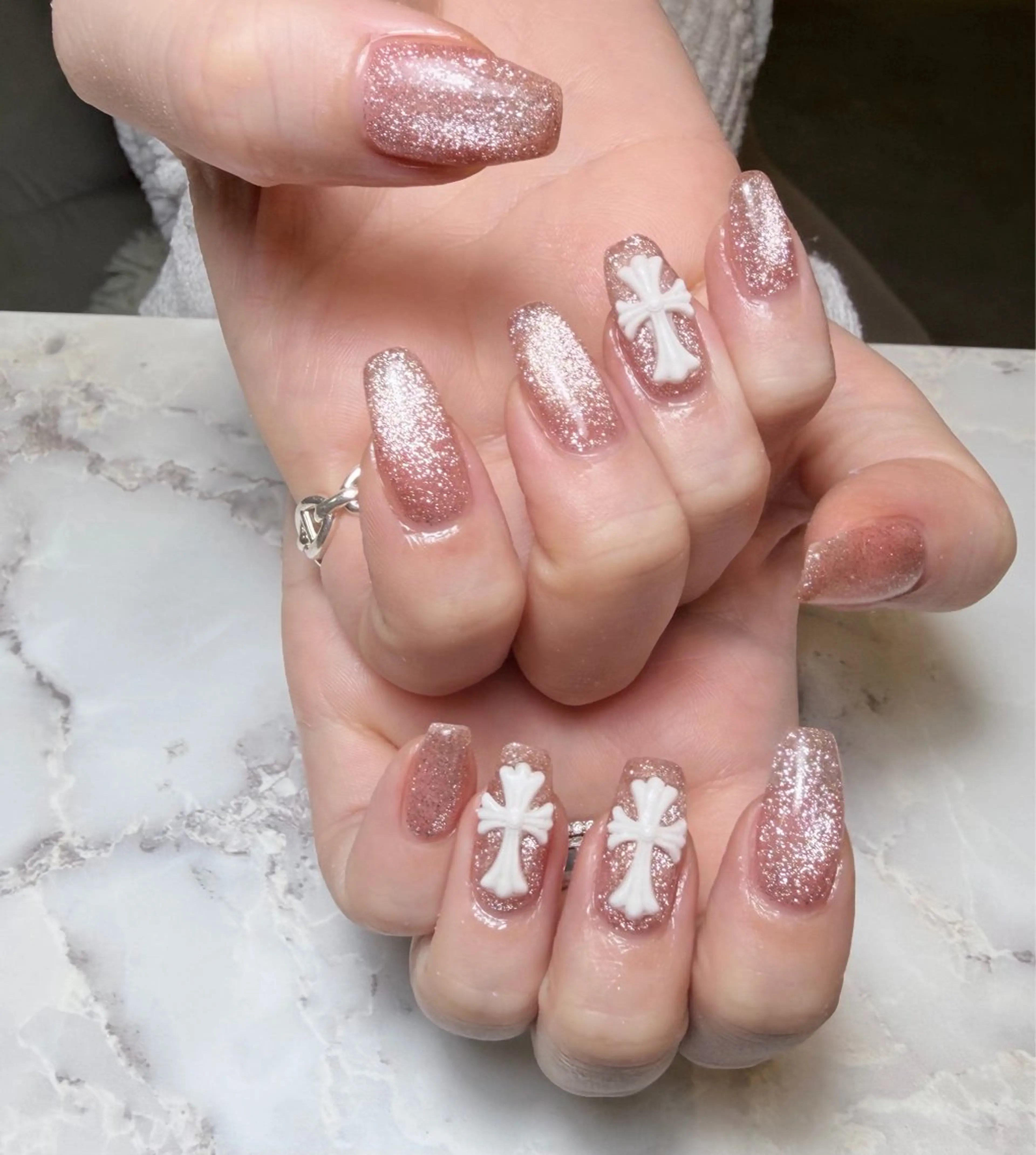 ネイル ハンドネイル BLANC.nail所属・BLANC.nail yuuのネイルデザイン