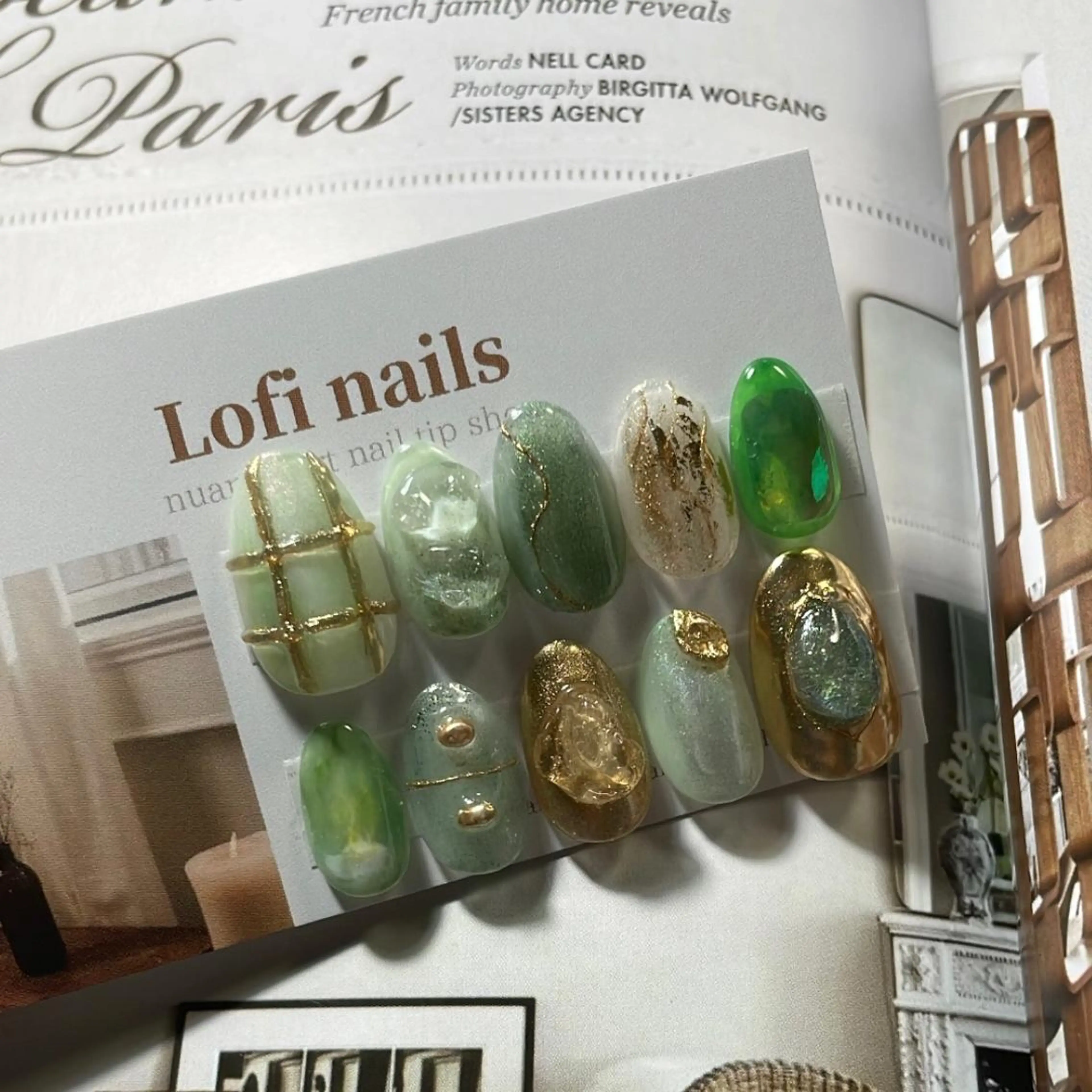 ネイル 持ち込み ネイルチップ Lofinails ちひろのネイルデザイン