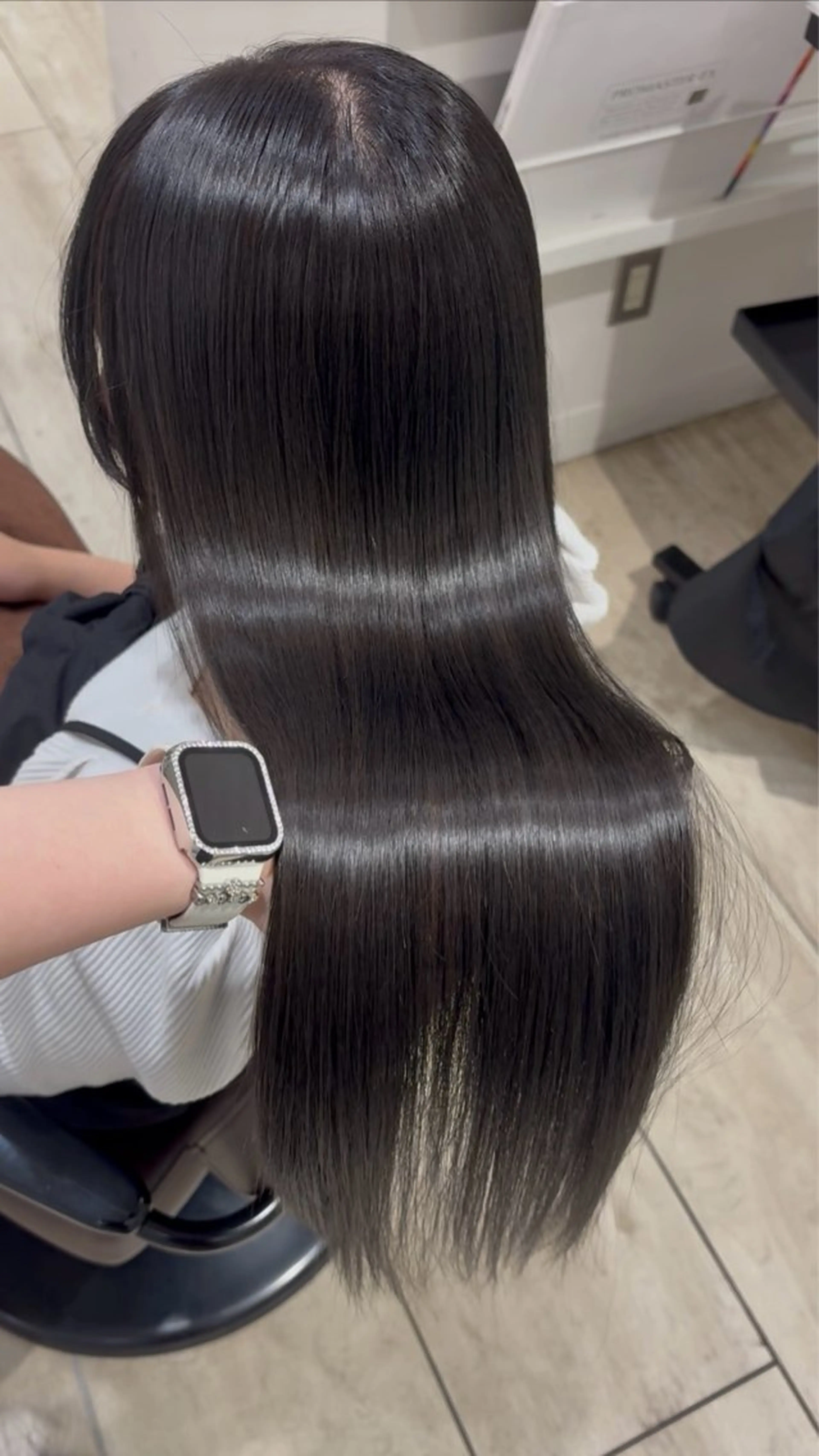 ロング カラー 透明感カラー カット ヘアカラー nozomi ‎‎🤍のヘアスタイル