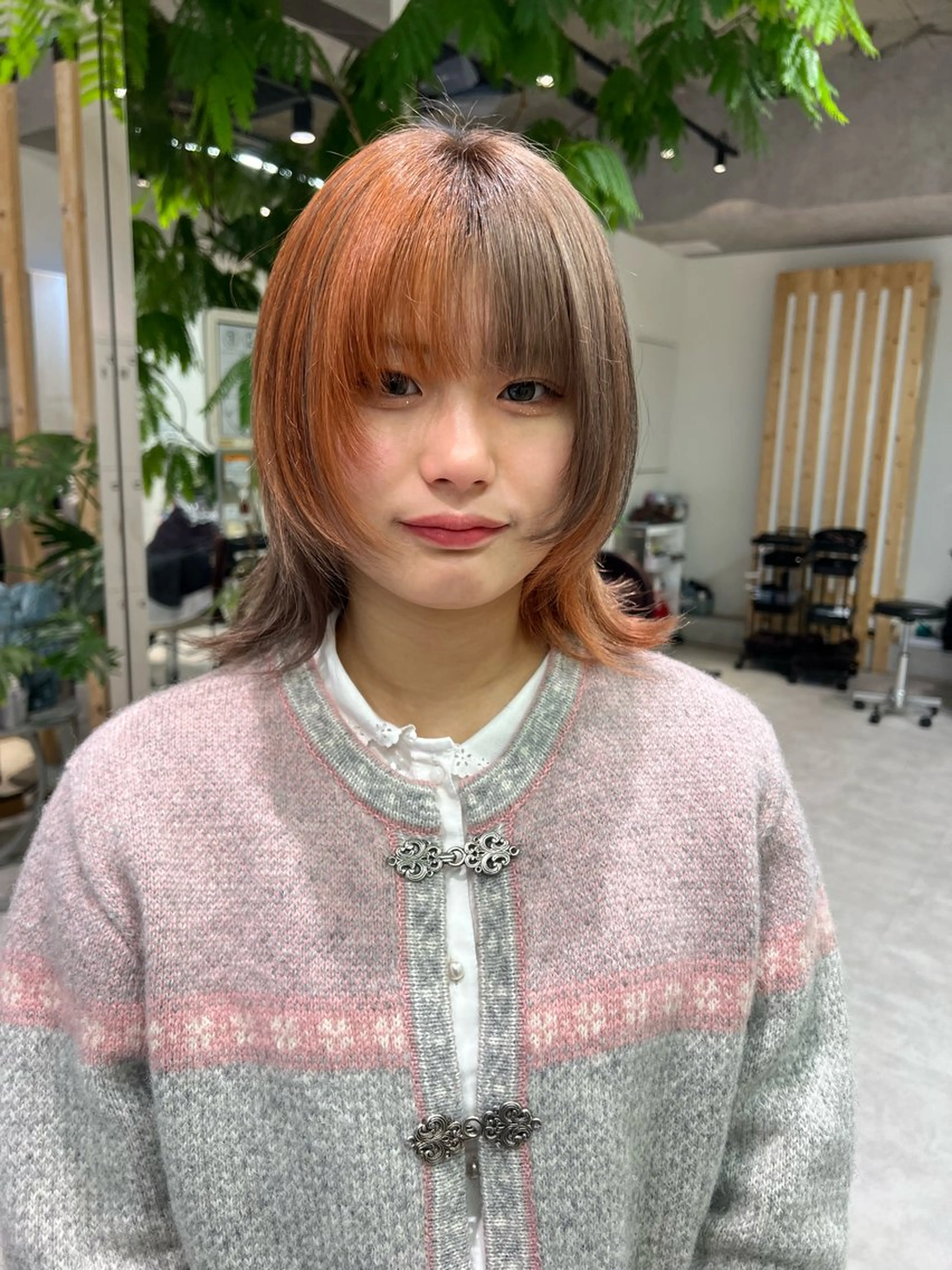 ショート カラー ヘアカラー トリートメント 🍀お悩み改善憧れの 美髪　小林風雅のヘアスタイル