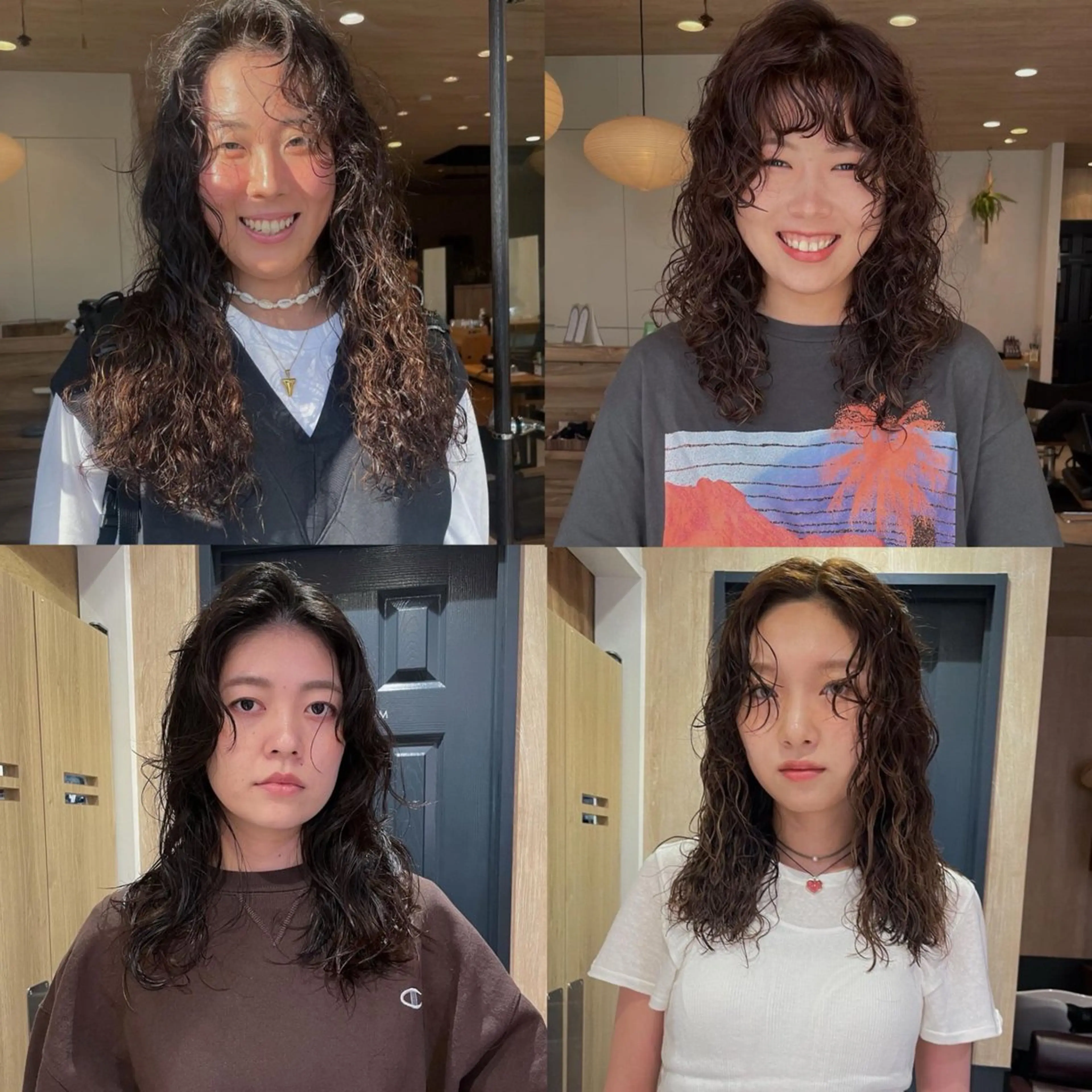 ロング パーマ カット パーマ パーマ指名No1 /namiのヘアスタイル