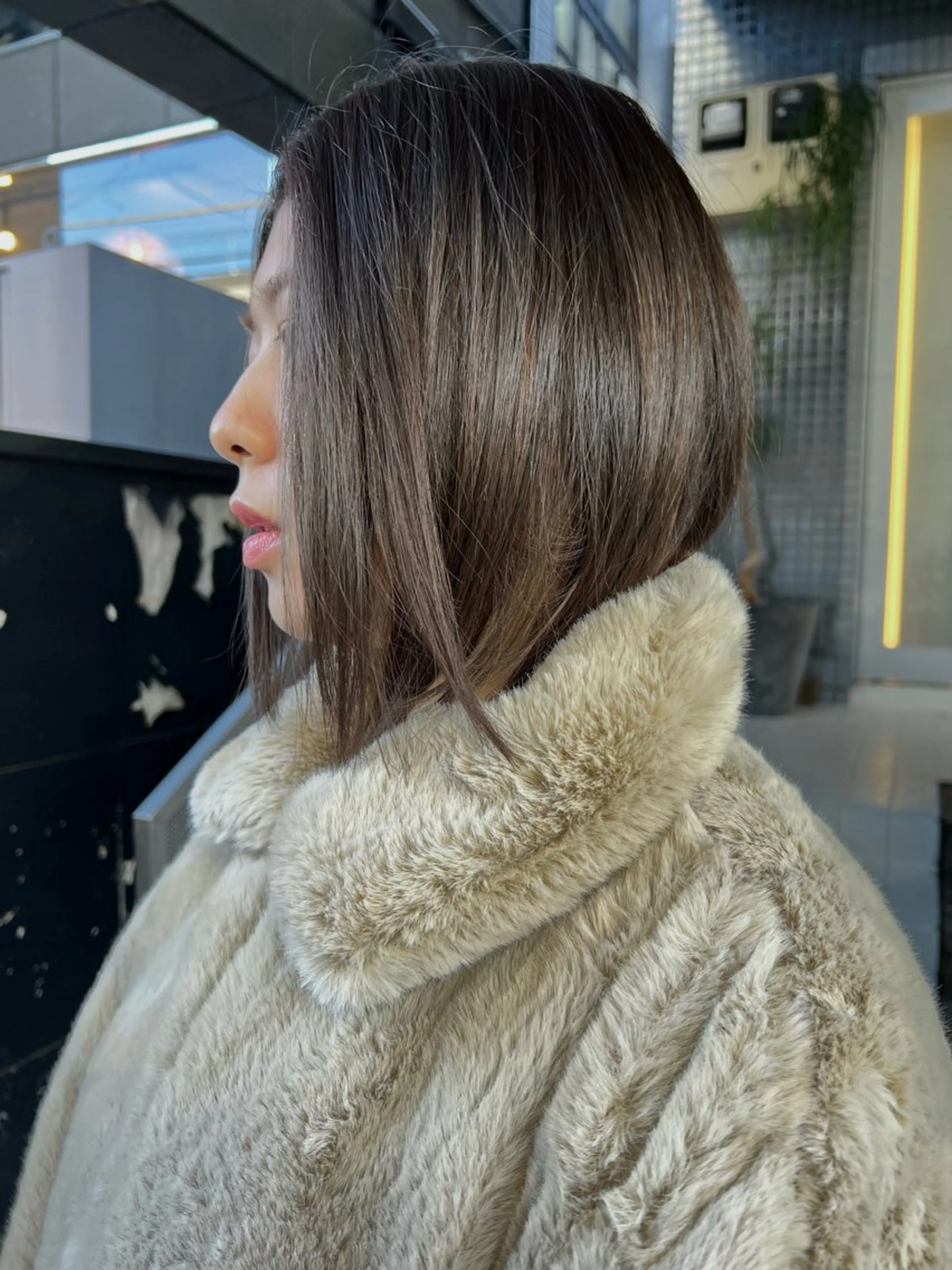 カラー ヘアカラー ヤナギヤ カノのヘアスタイル