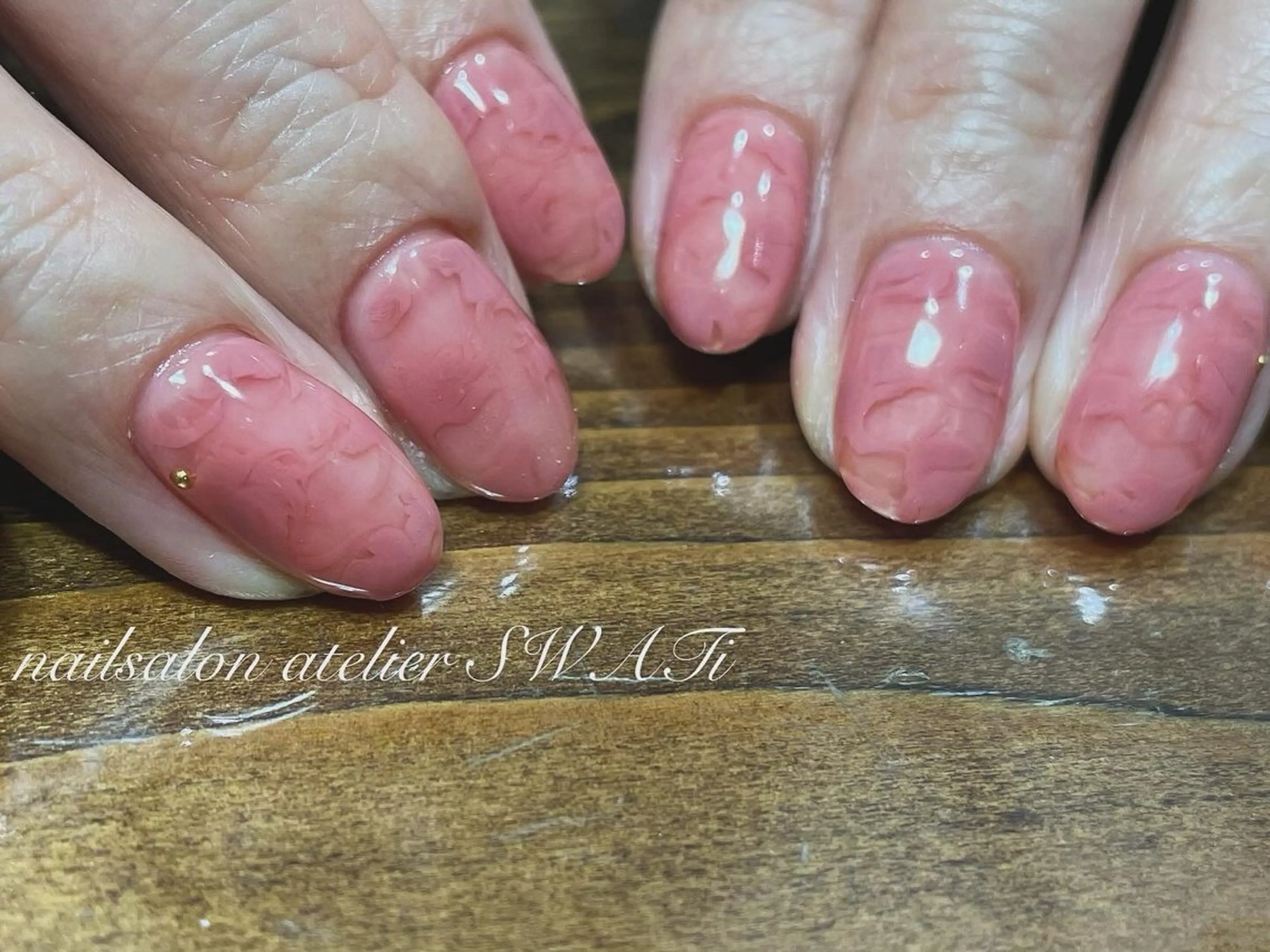 ネイル ヘアーサロン大野所属・nailsalon SWATiのネイルデザイン
