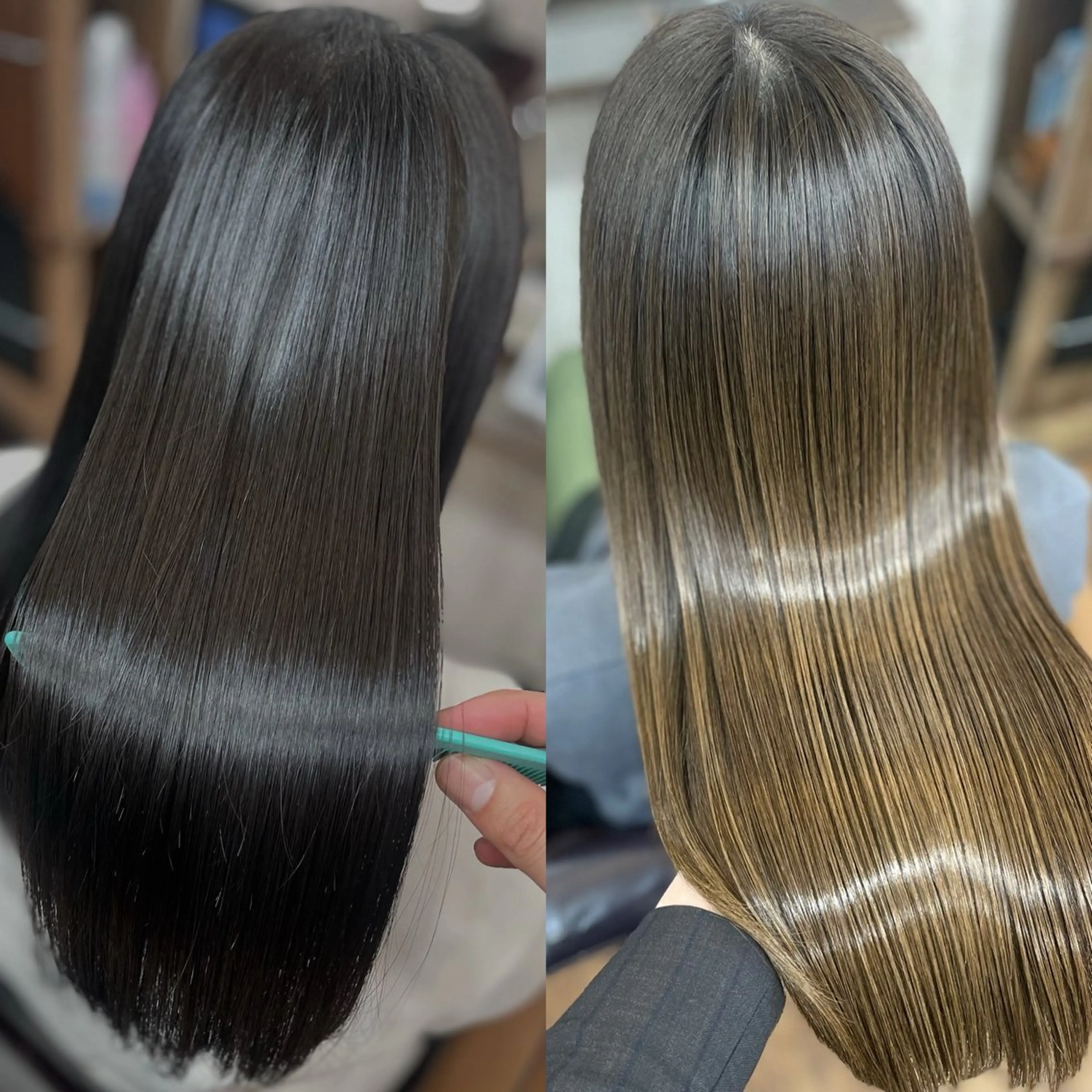 当店オリジナル髪質改善カラーで本当に綺麗を目指したい人向けです✨の写真
