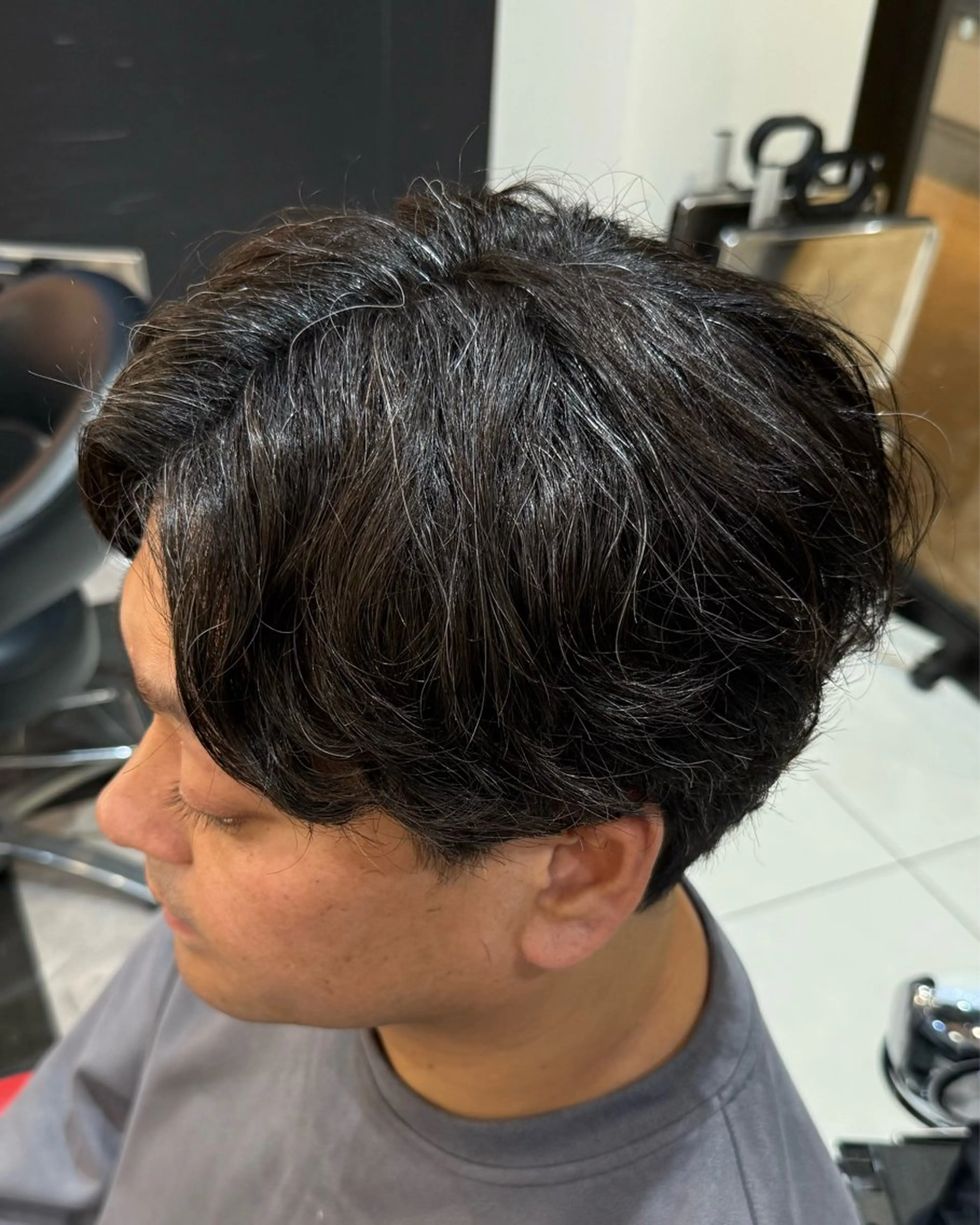 パーマ メンズ カット パーマ ニュアンス/シャドウ /ツイスト/海斗のヘアスタイル