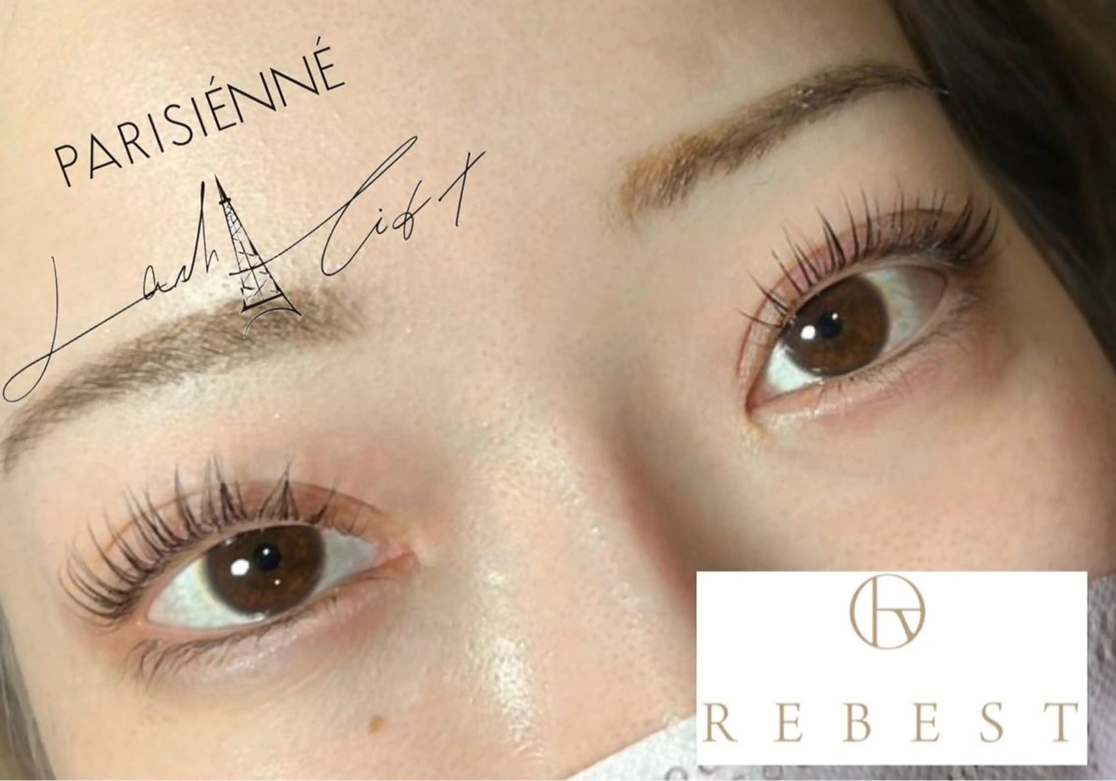 マツエク・マツパ パリジェンヌラッシュリフト yuuka REBEST心斎橋のマツエク・マツパデザイン