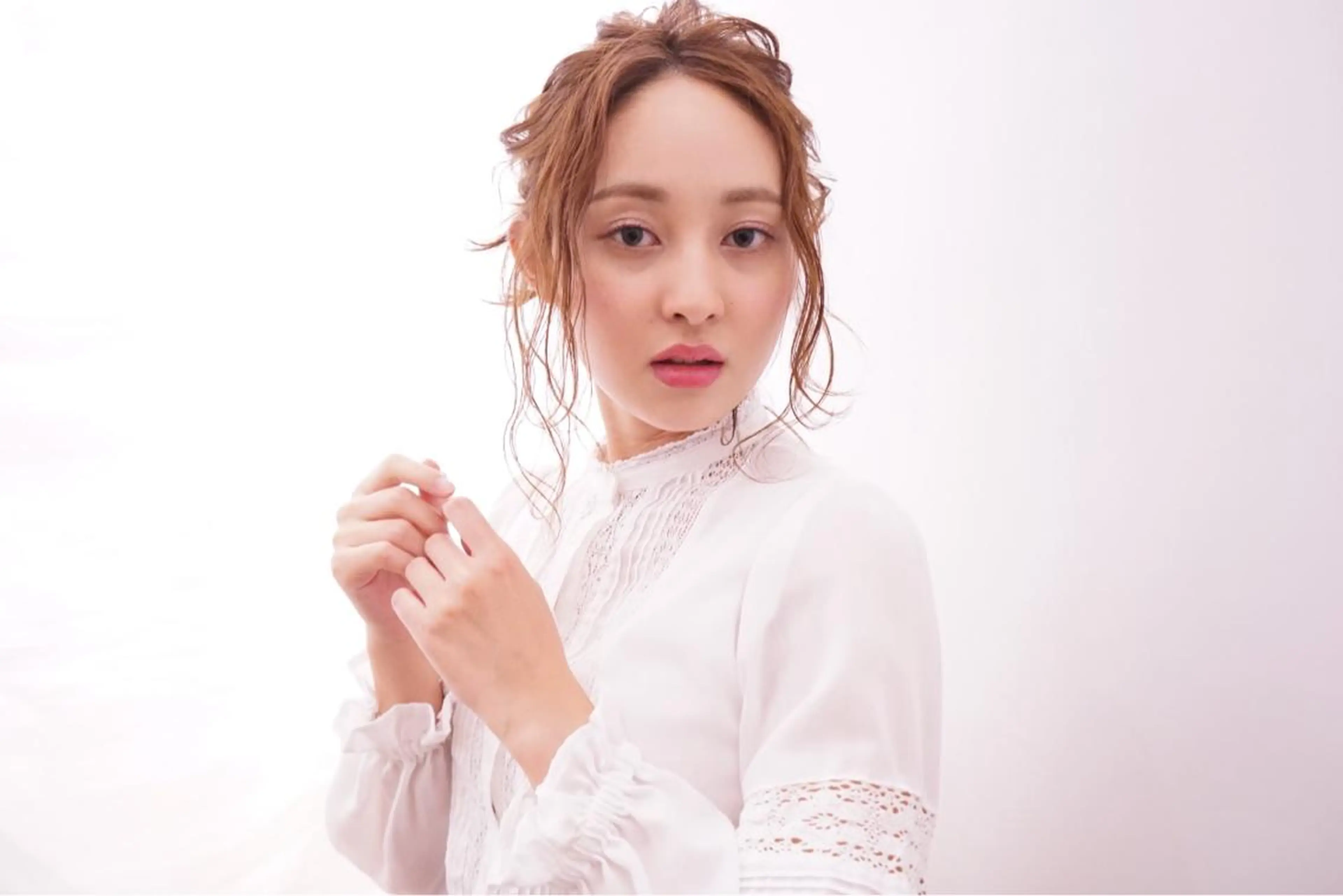 セミロング カラー パーマ ヘアアレンジ カット ヘアカラー パーマ 可愛いを作る神 ナオヒロのヘアスタイル