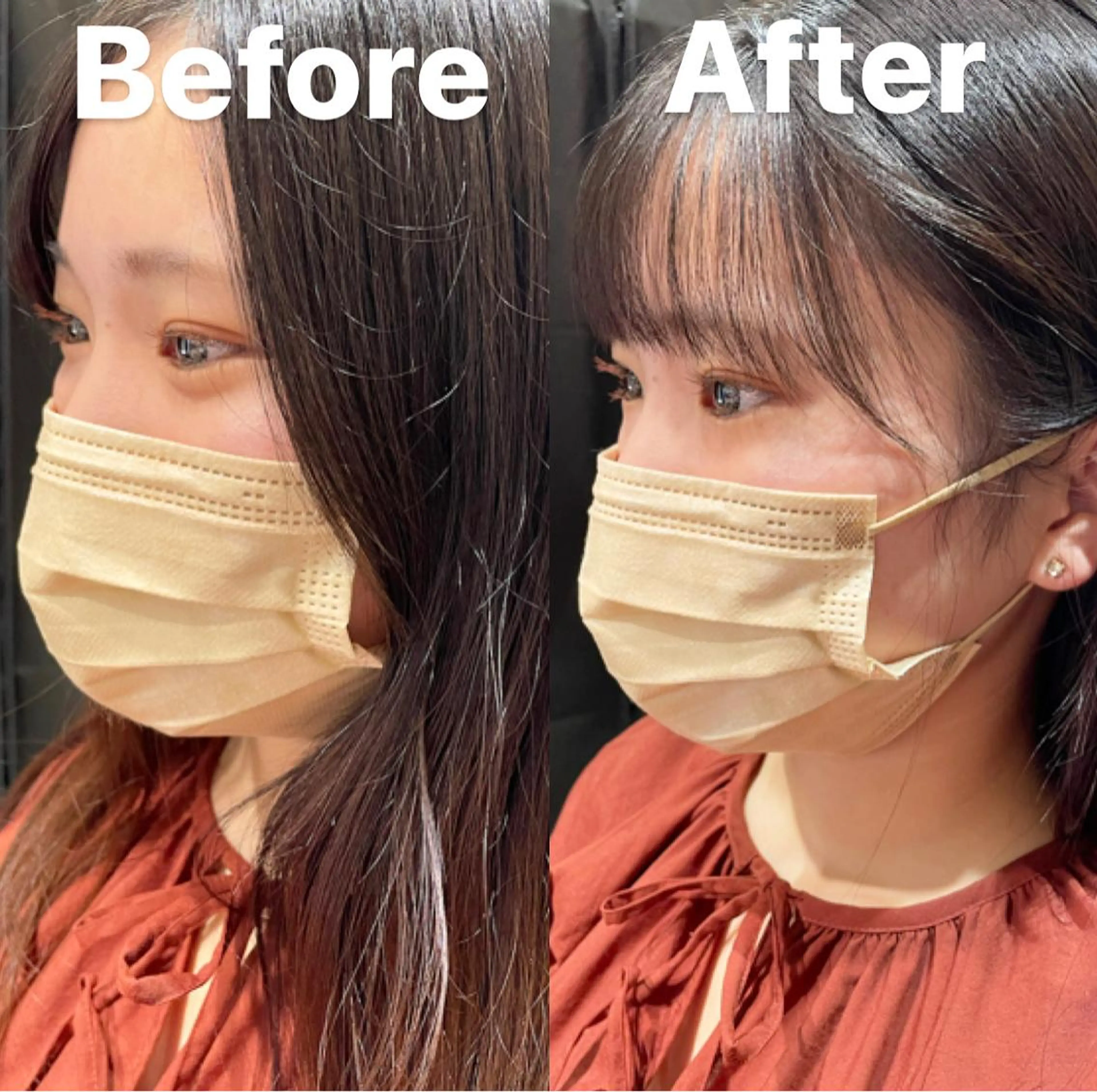 セミロング One By The Ect所属・ショート/脱白髪染め ☆宇﨑悠実のヘアスタイル