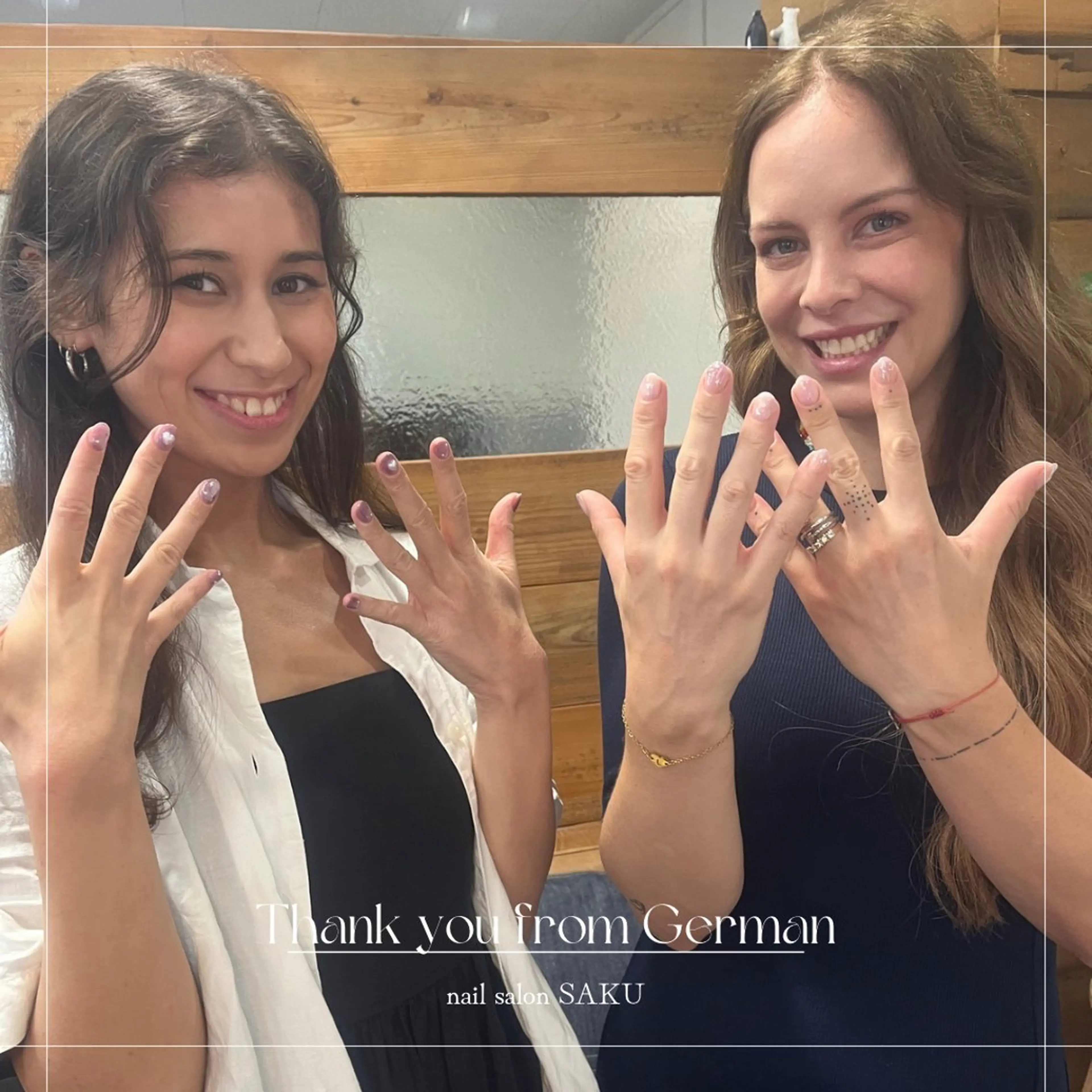 ネイル ニュアンスネイル シンプルネイル ハンドネイル SAKU  nail[サクネイル]所属・SAKU nail 作島茜のネイルデザイン
