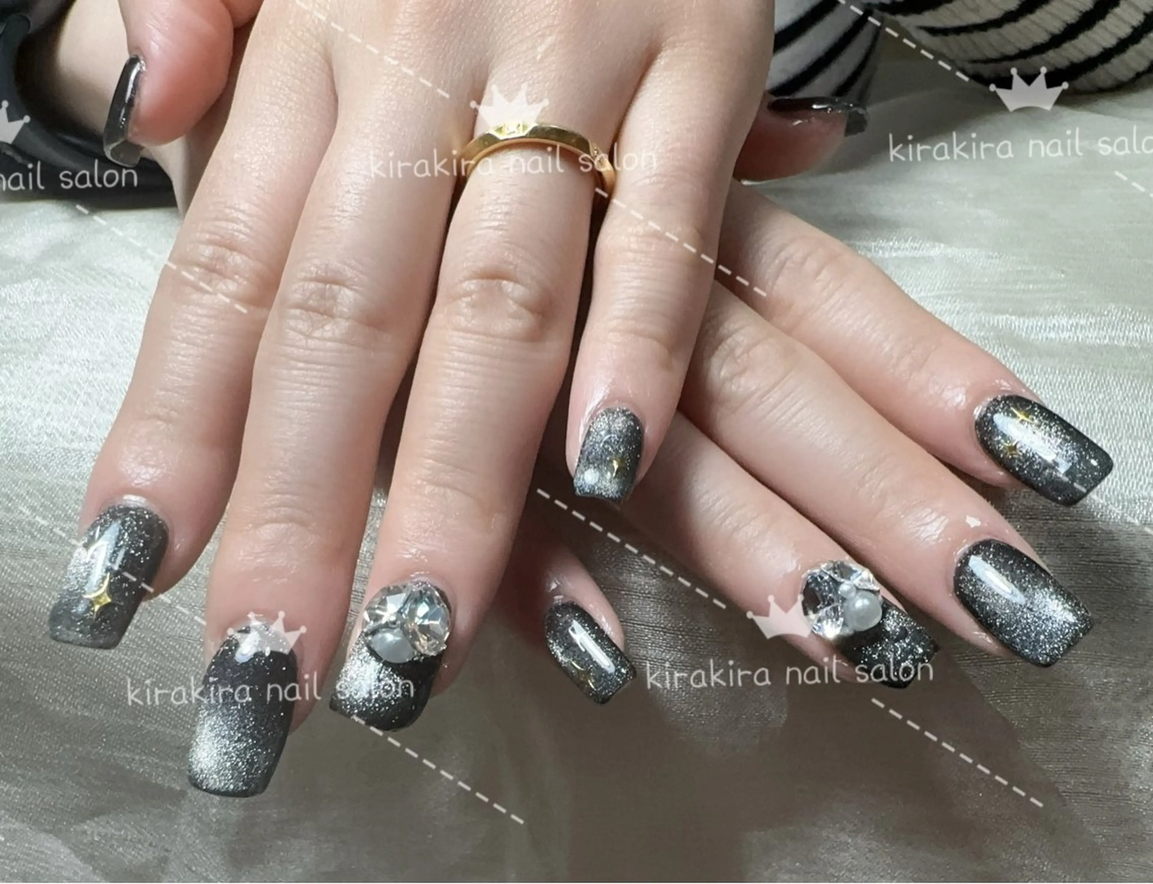 ネイル マグネットネイル Kirakira Nail salonのネイルデザイン