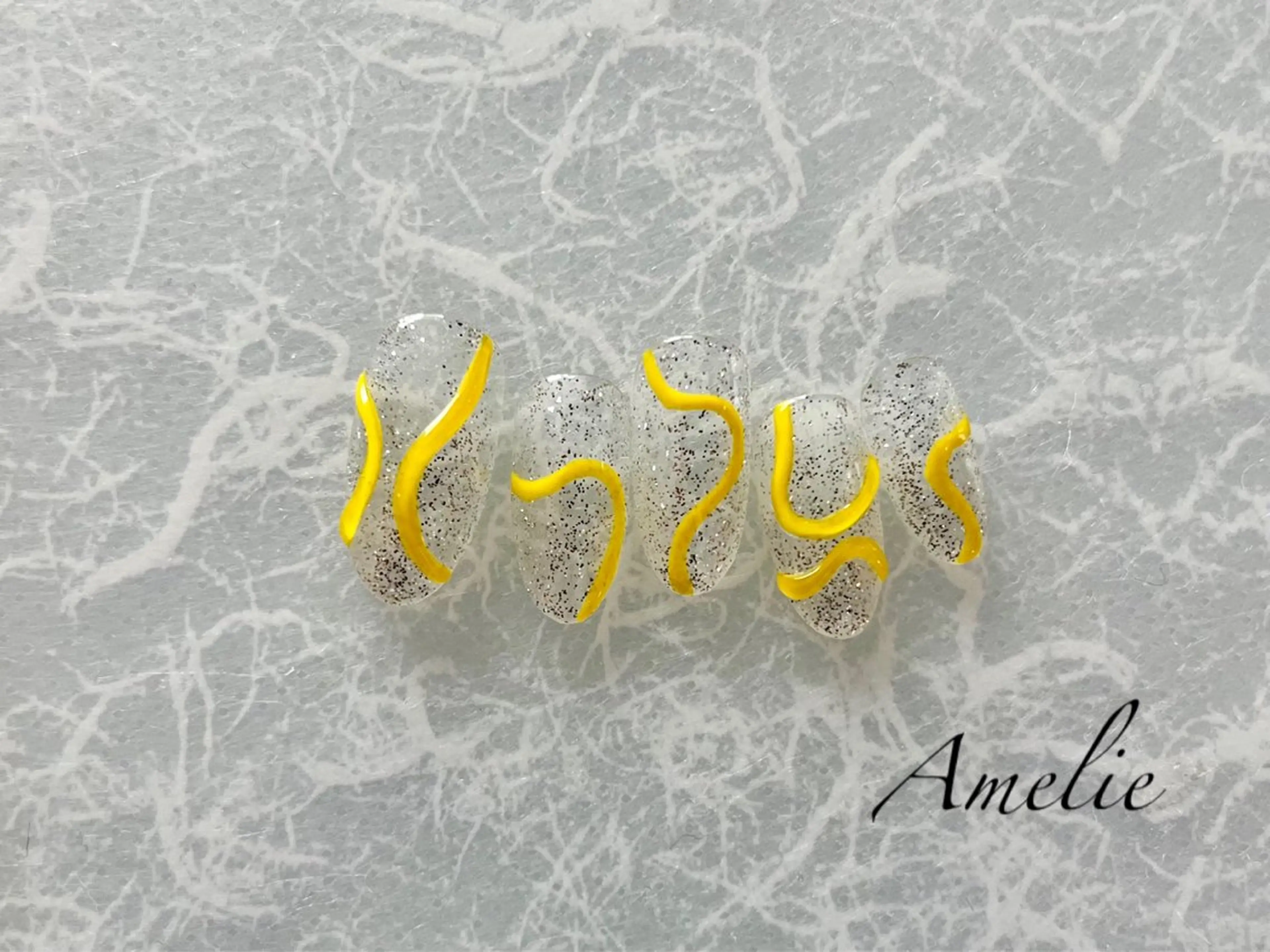 ネイル ハンドネイル いちじゅう あおいのネイルデザイン