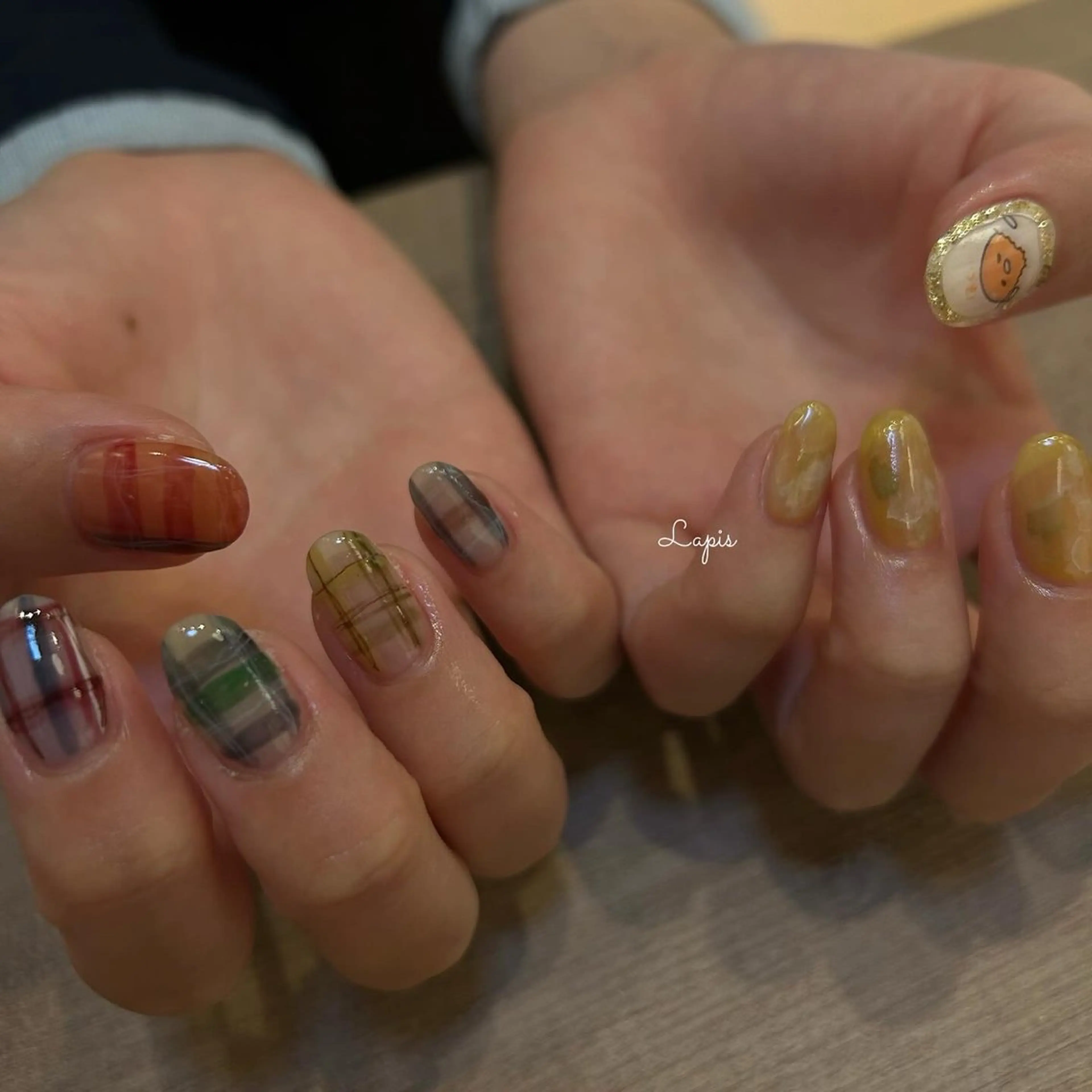 ネイル ハンドネイル Lapis *のネイルデザイン