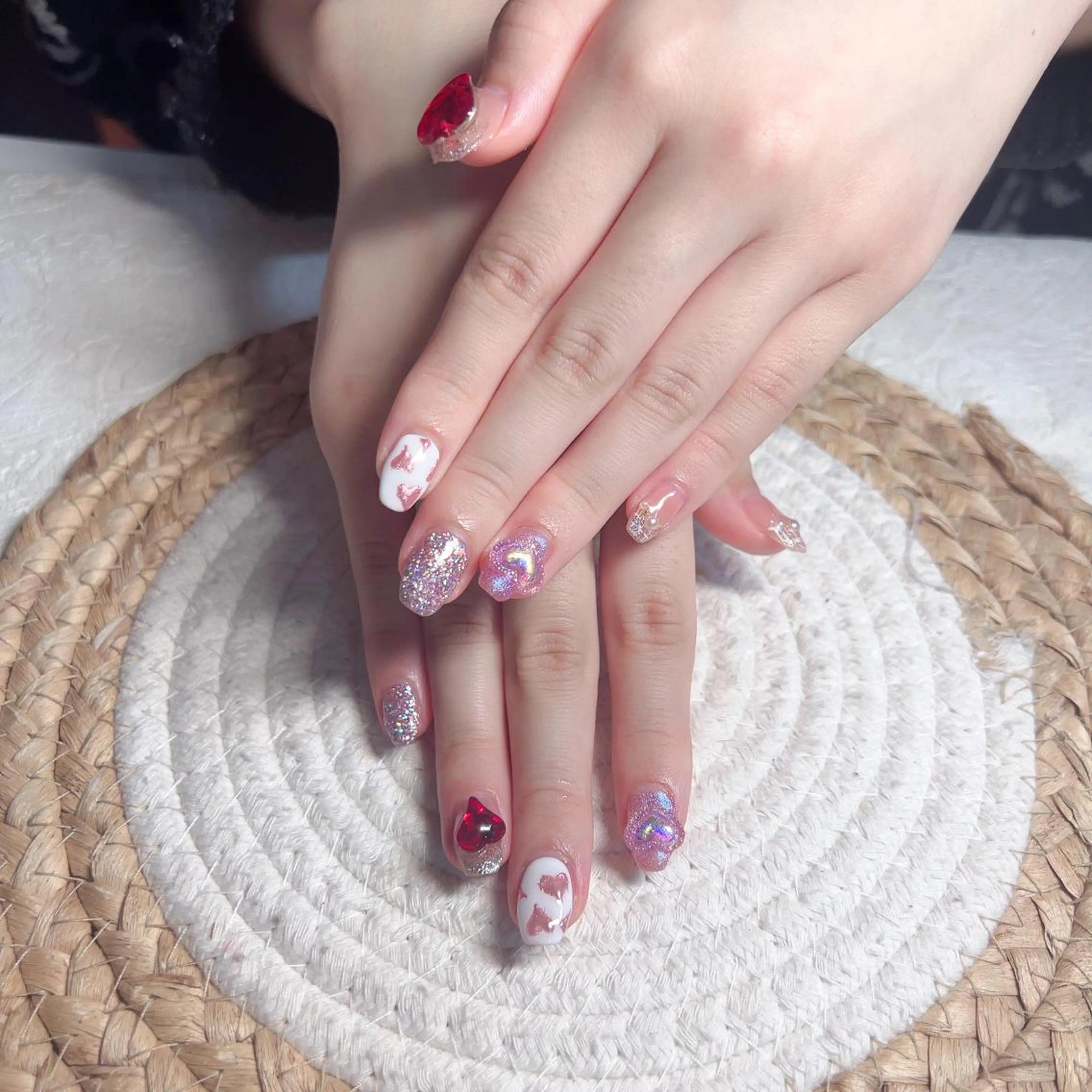 ネイル M🌷nail 長さだし専門店のネイルデザイン