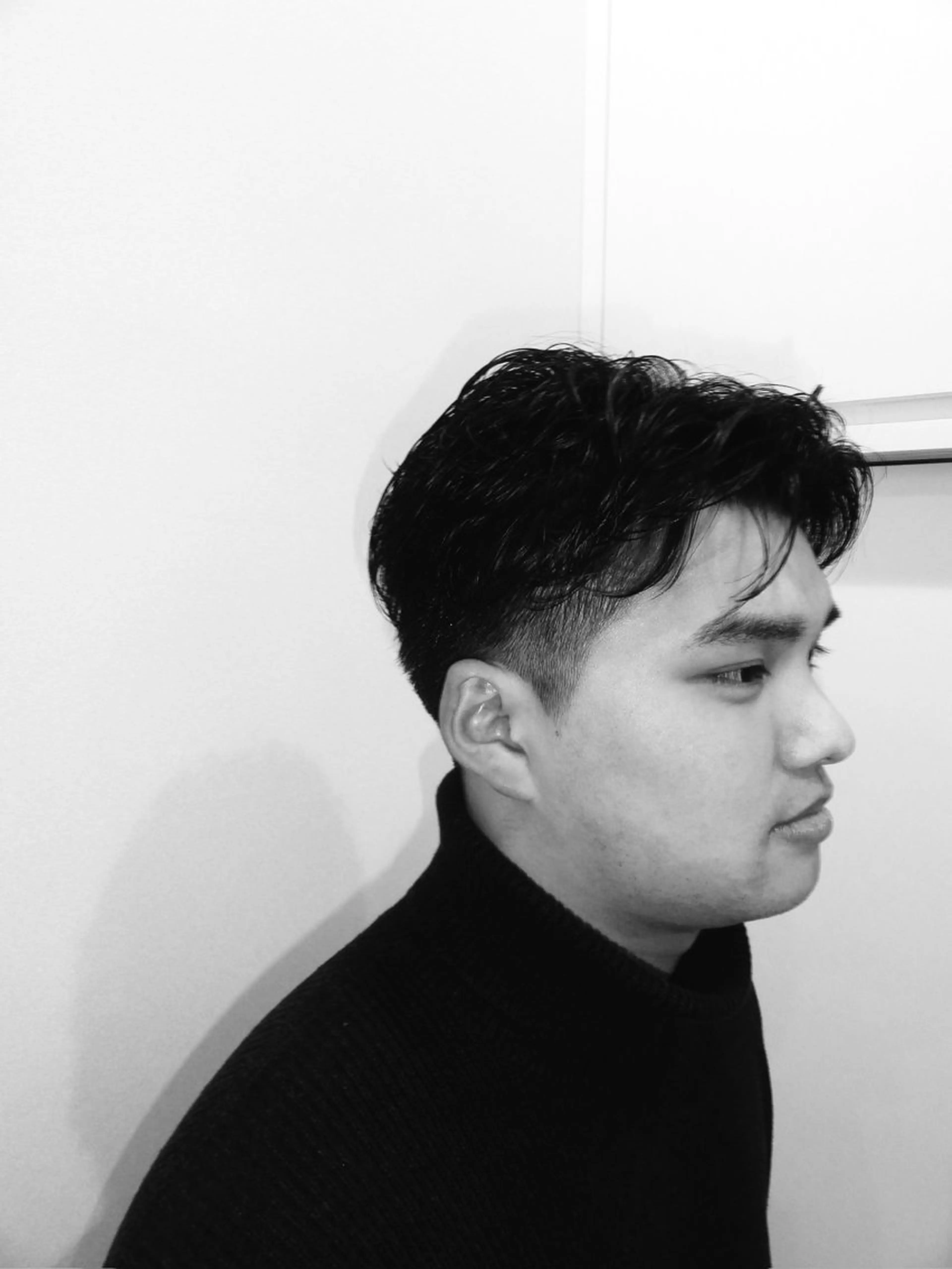 パーマ メンズ 無料カットカラー／ モデル募集💈市川春のヘアスタイル