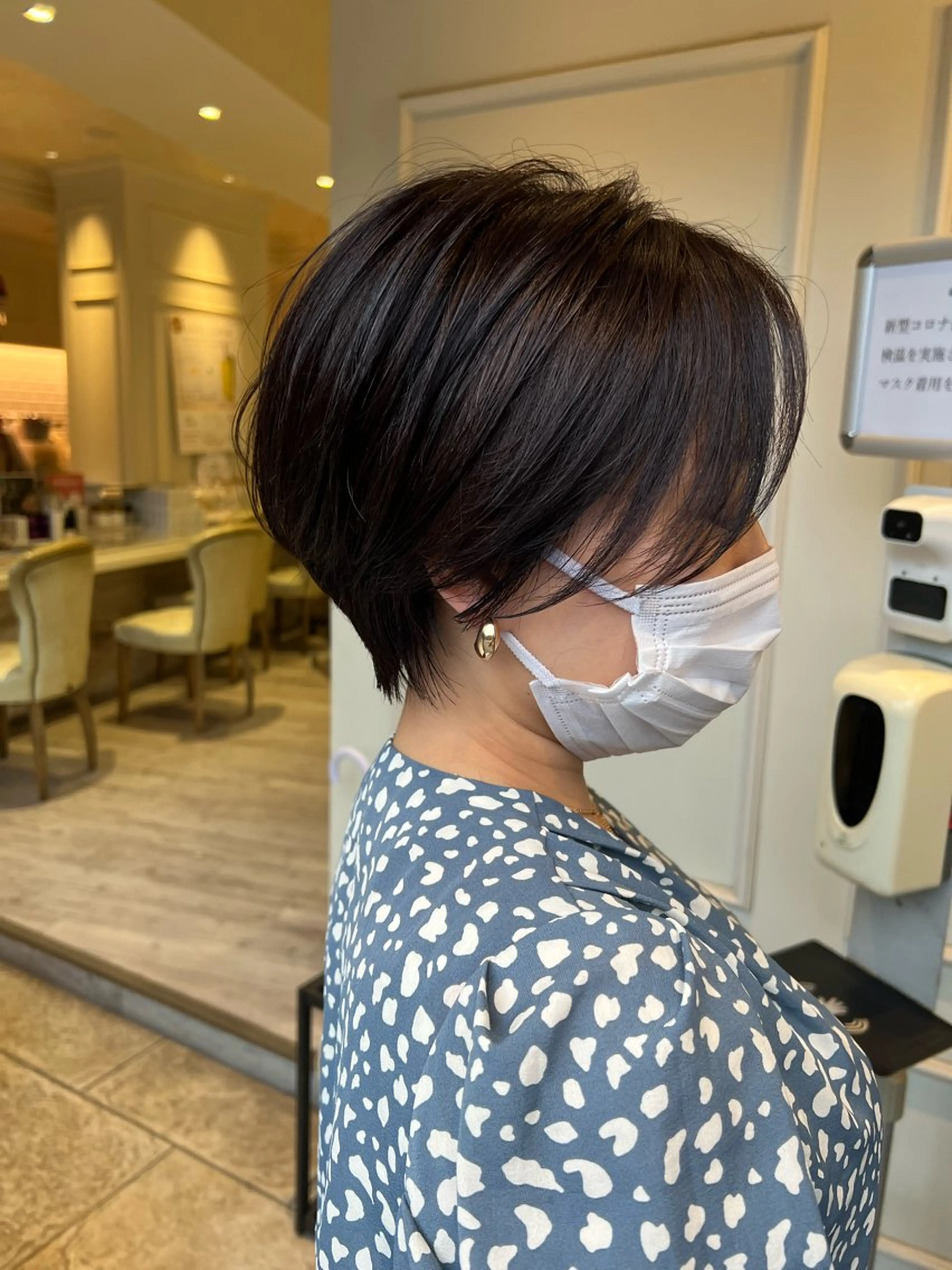 ショート ハンサムショート ショートヘア カット ヘッドスパ Mirror'所属・ショート/韓国ヘア 押本恵一のヘアスタイル