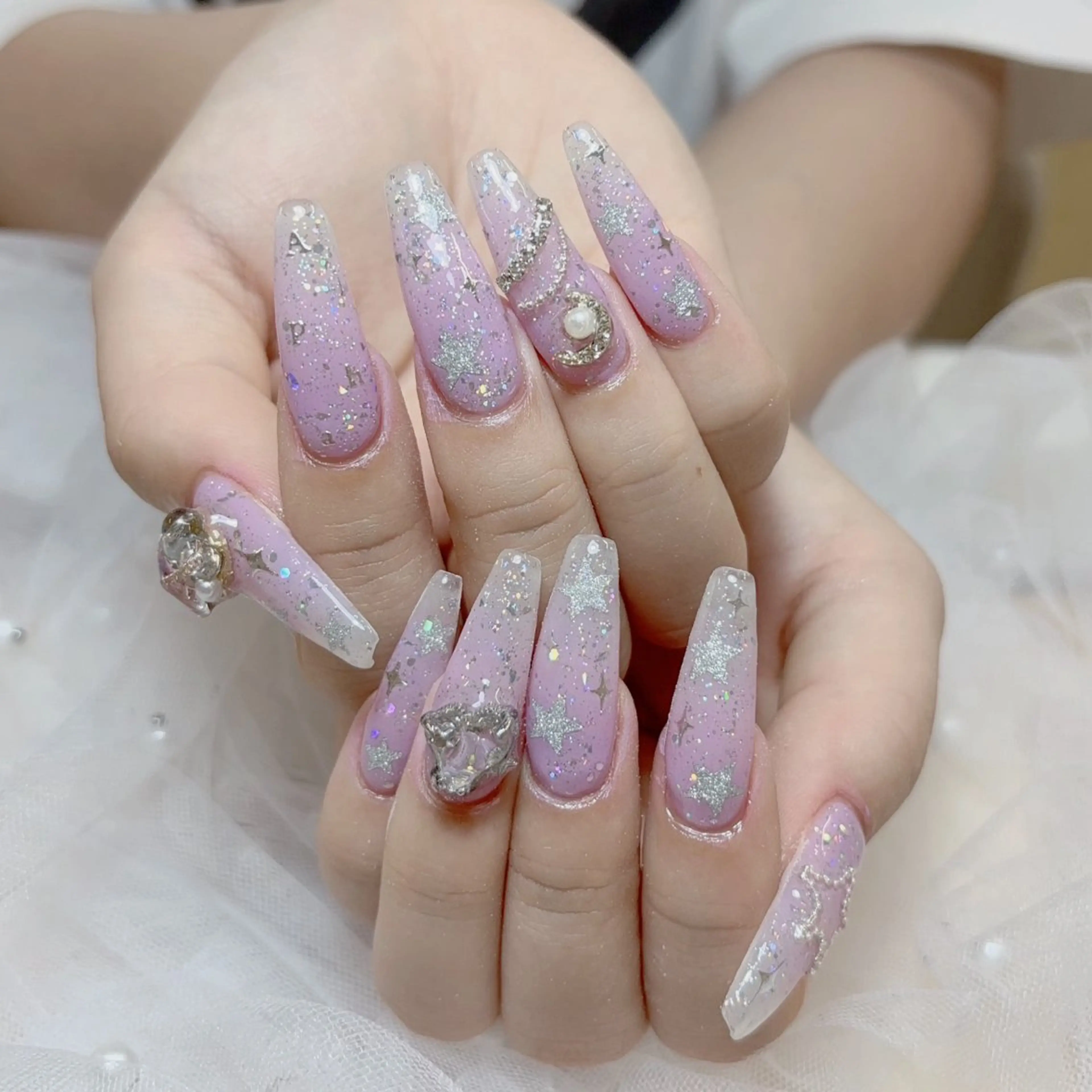 ネイル ハンドネイル 🎀 Lemode ワンホンネイル🎀のネイルデザイン