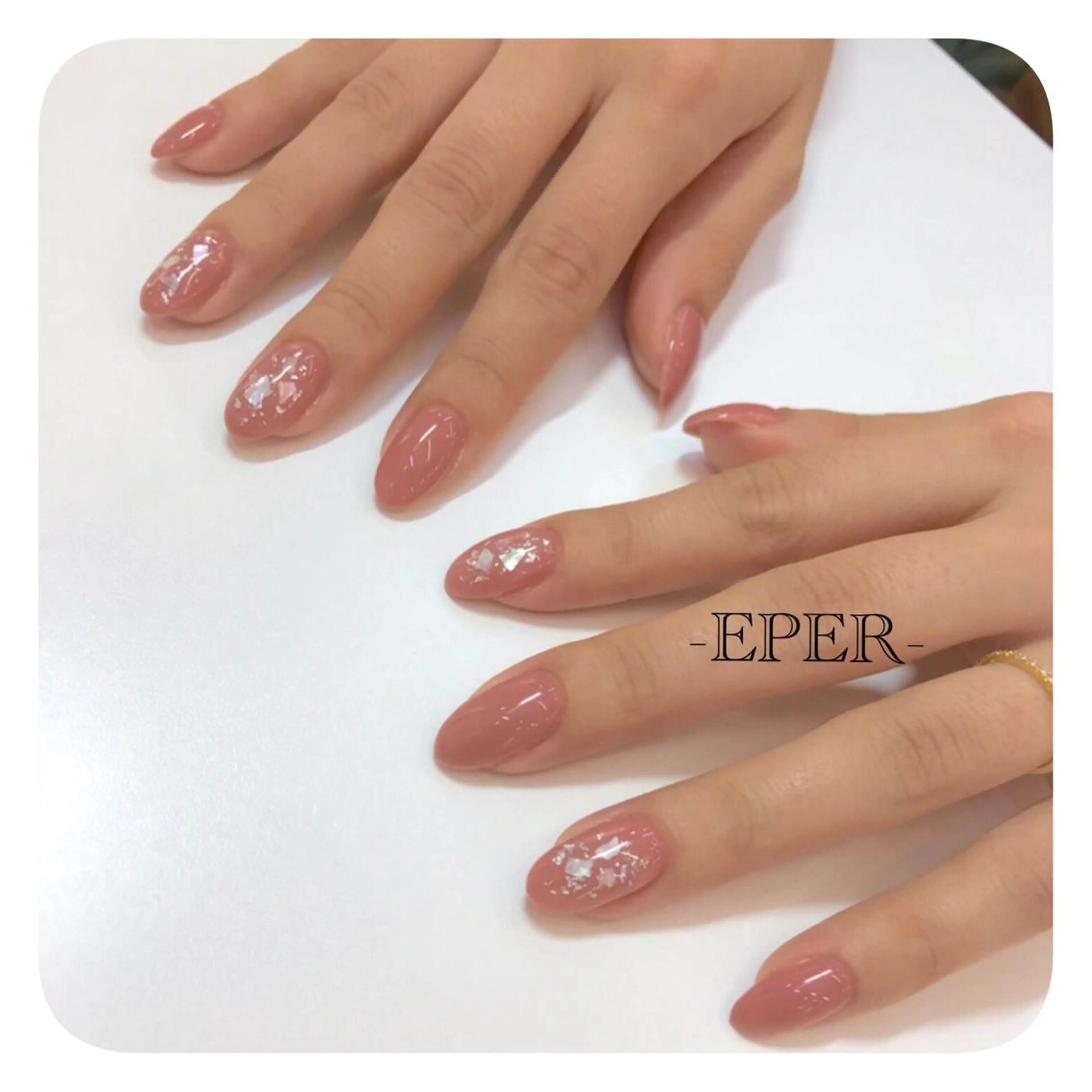 ネイル シンプルネイル ネイルサロン -EPER-エペルのネイルデザイン