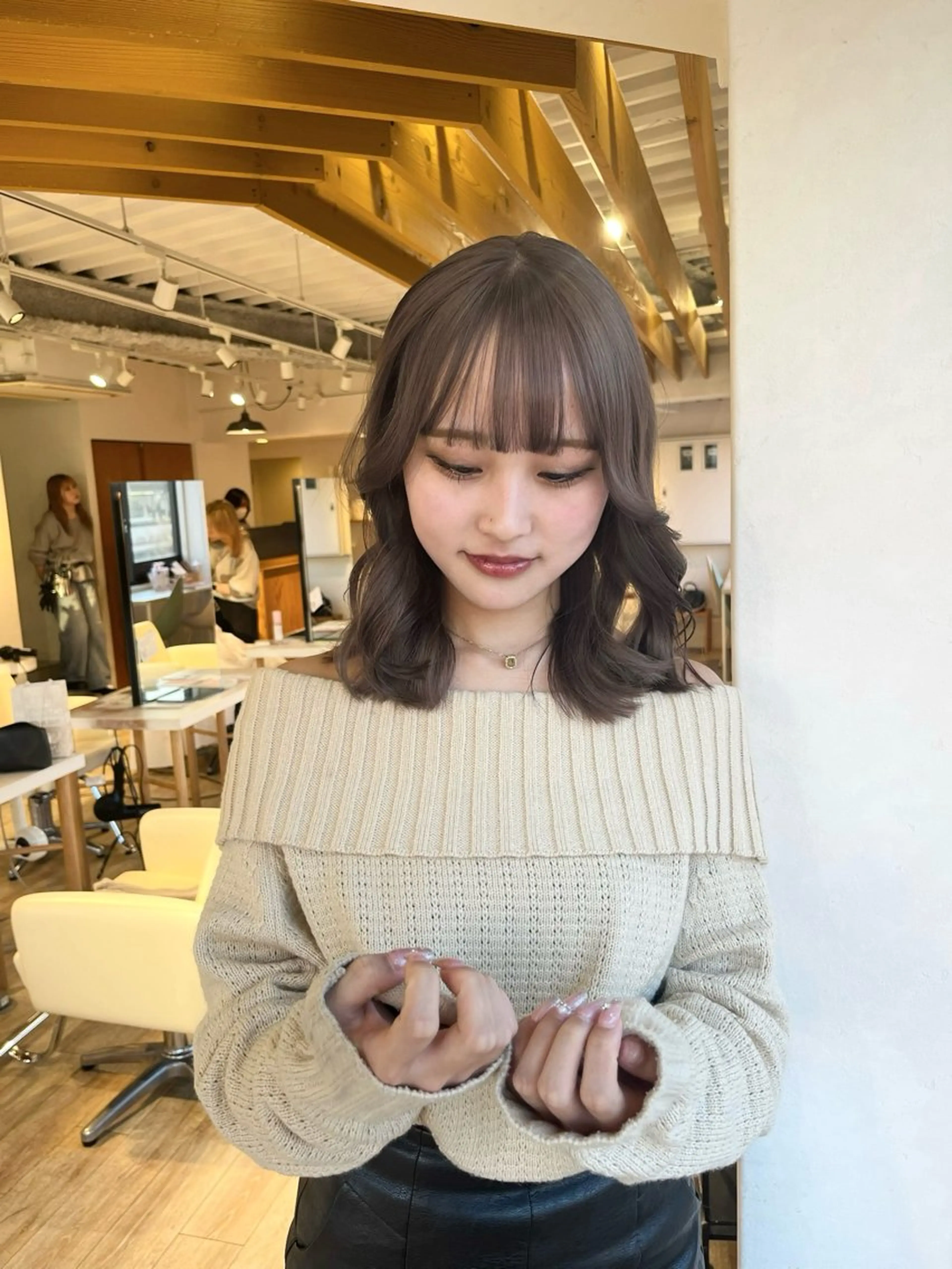 カラー ハイトーンカラー ヘアカラー Lien所属・Mako 【艶髪/似合わせ】のヘアスタイル