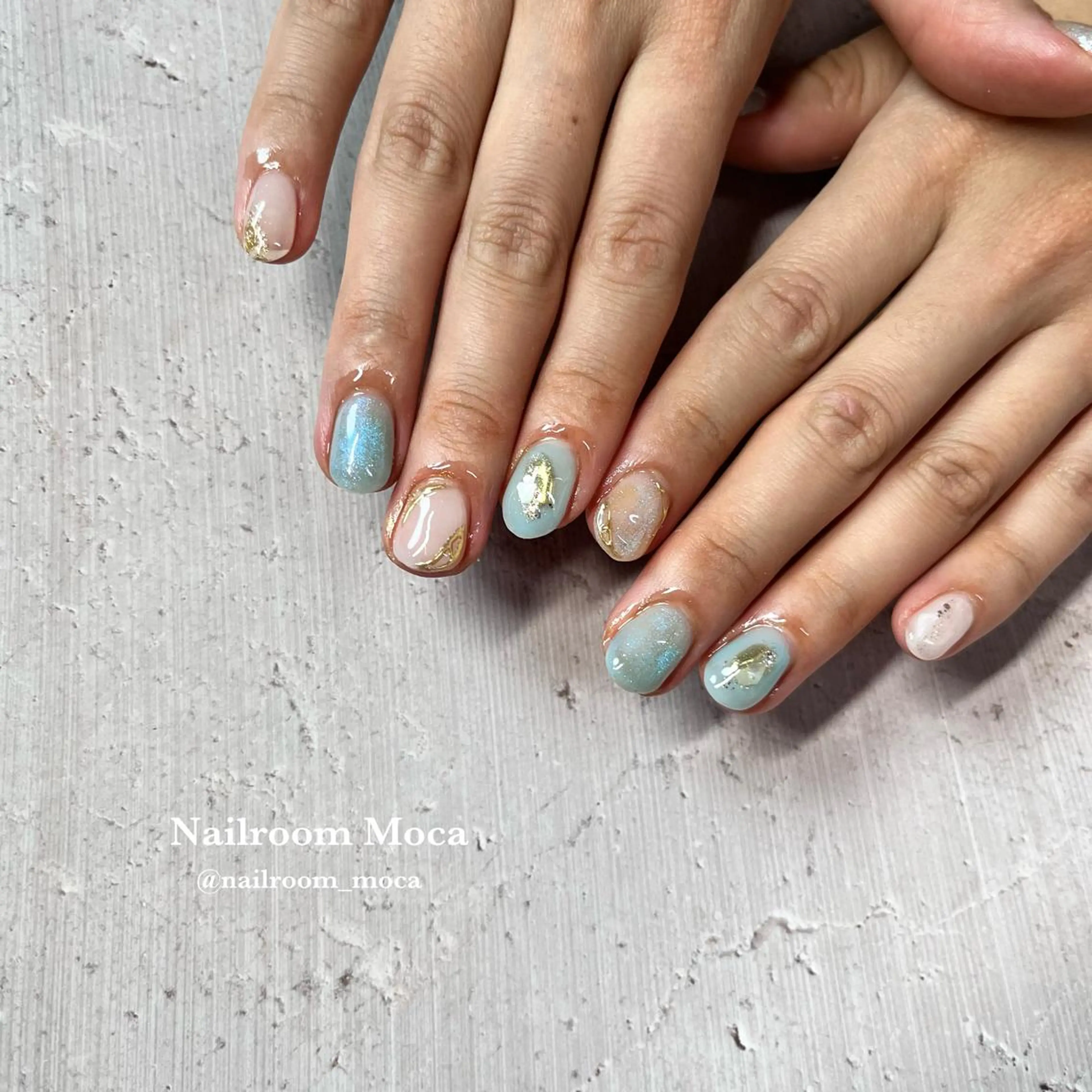 ネイル マグネットネイル Nailroom Mocaのネイルデザイン