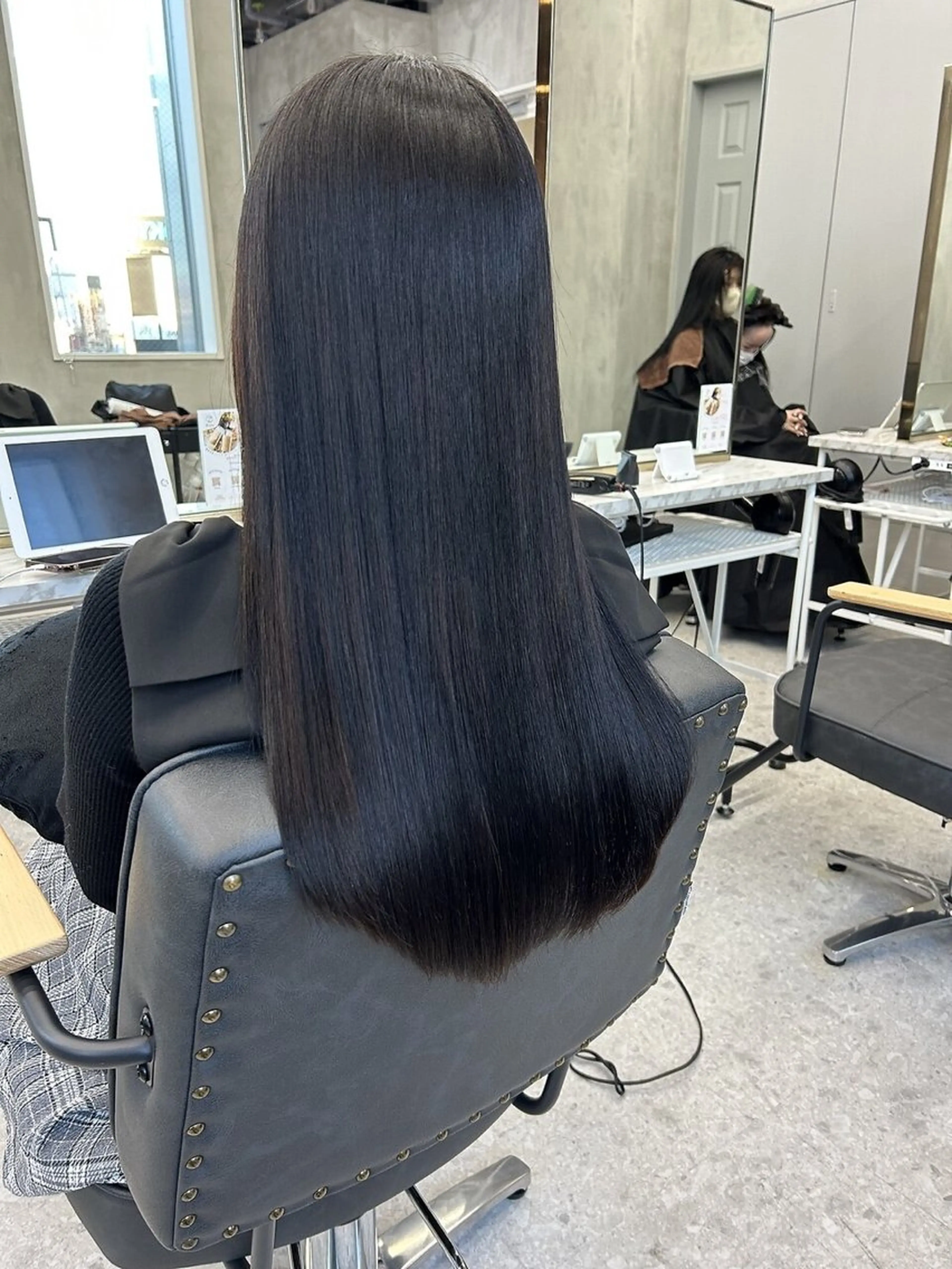 ✨極上のダメージ補修✨似合わせカット＋髪質改善ケアカラー＋髪質改善トリートメントの写真