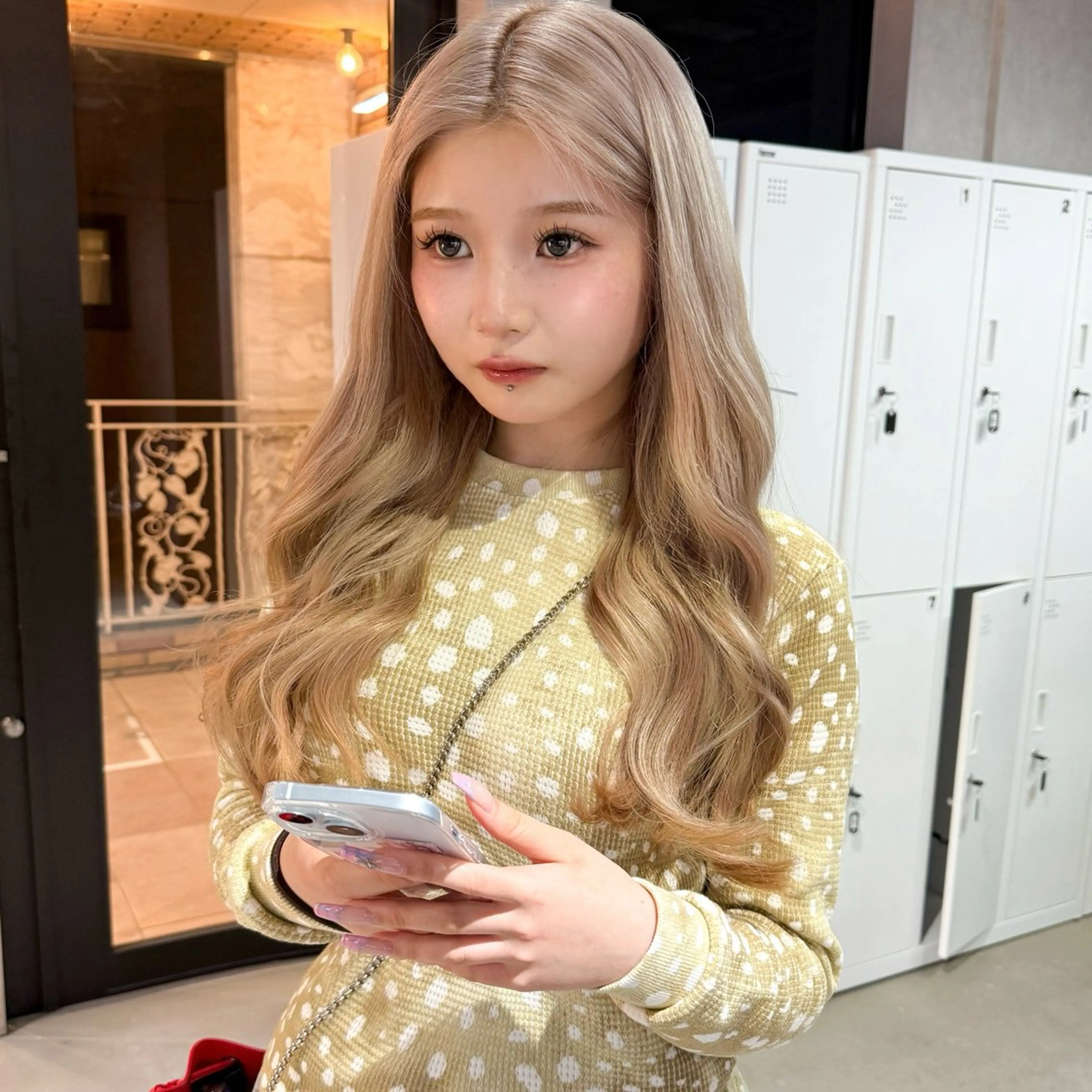 ロング カラー ヘアカラー 暖色/ミルクティー /レイヤー/マリア♡のヘアスタイル