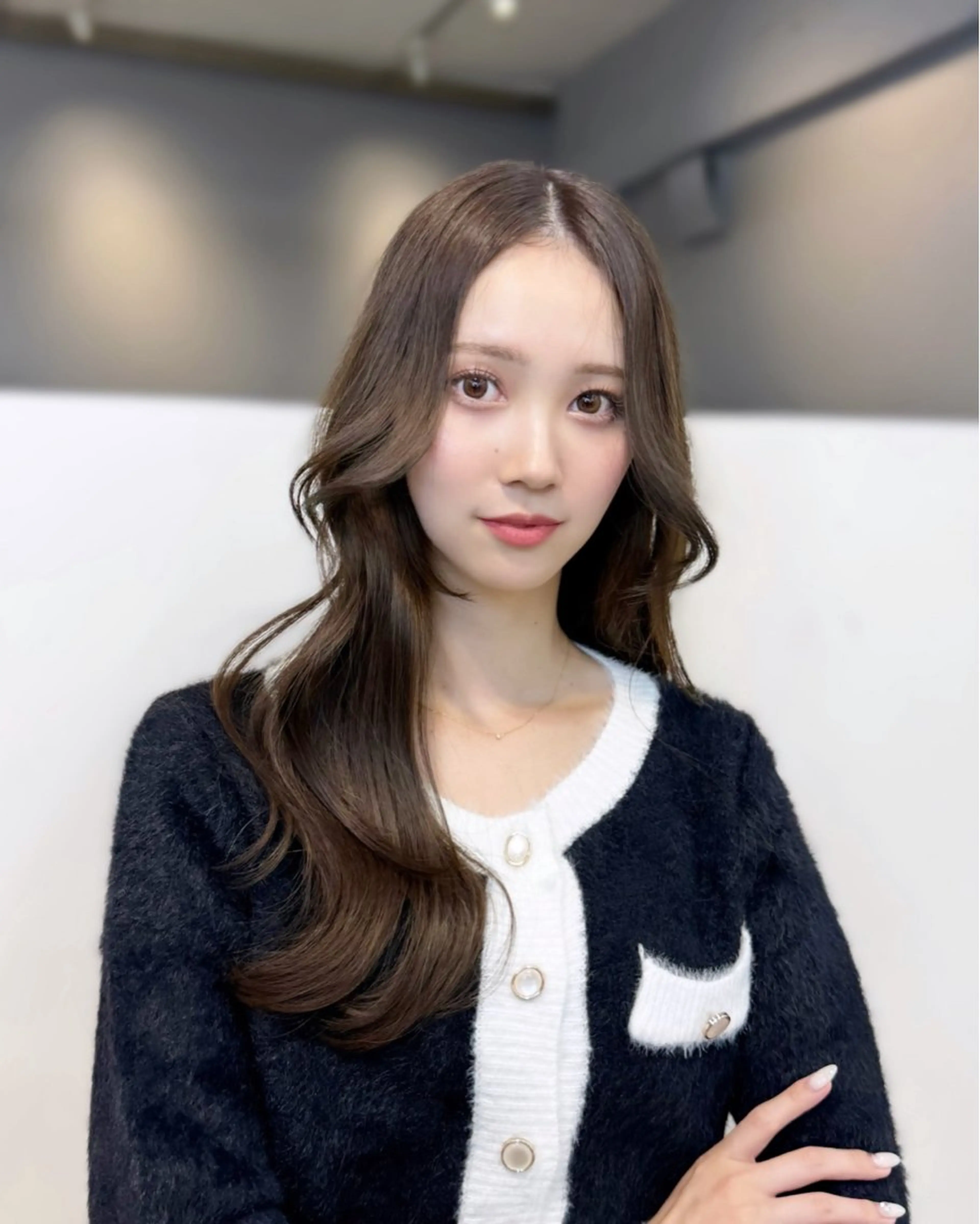 ロング カラー カット ヘアカラー トリートメント 🦋韓国系指名No1 店長/圓山 祐也🦋のヘアスタイル