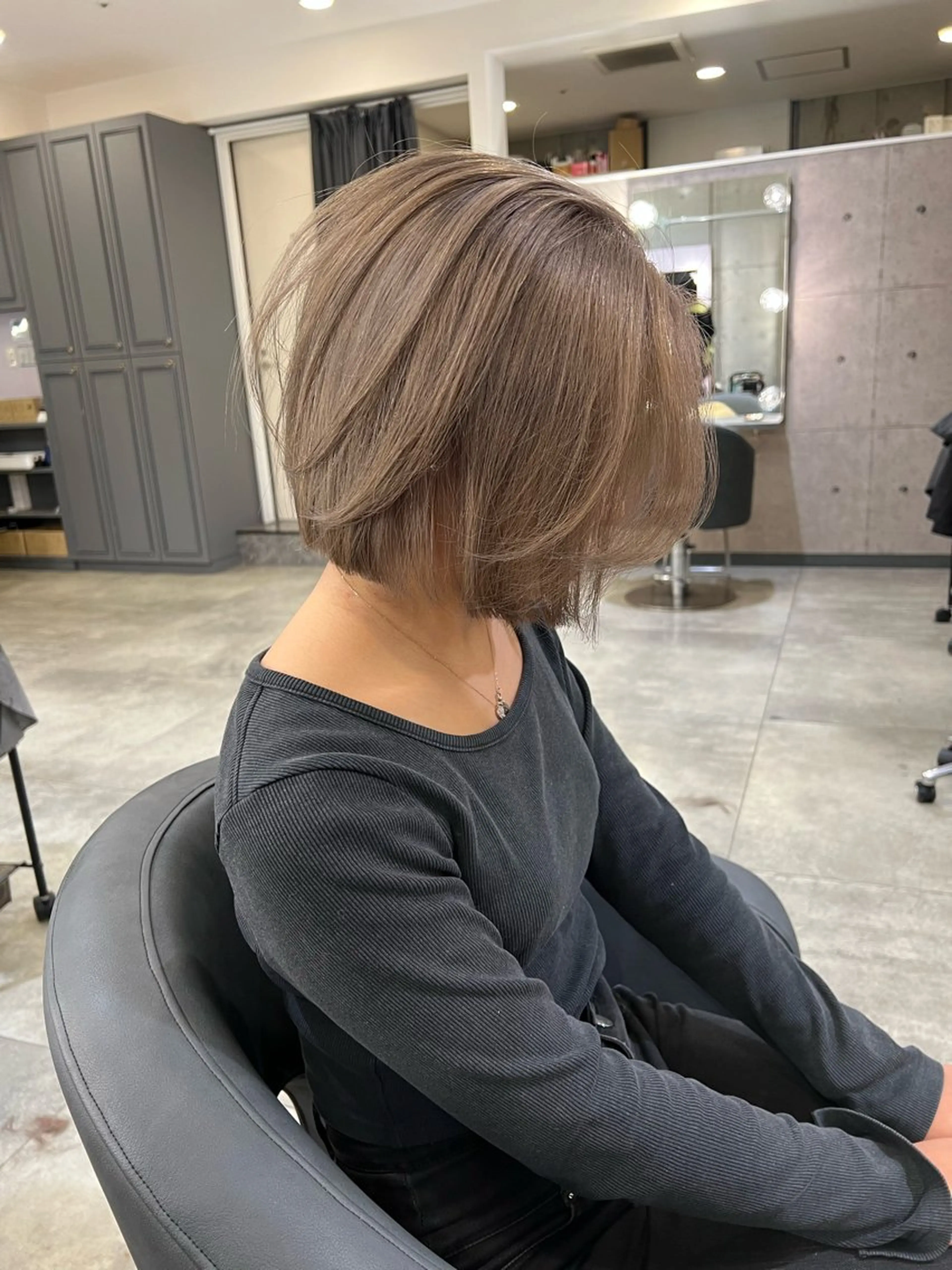 ショート 髪質改善 Noe心斎橋店のヘアスタイル