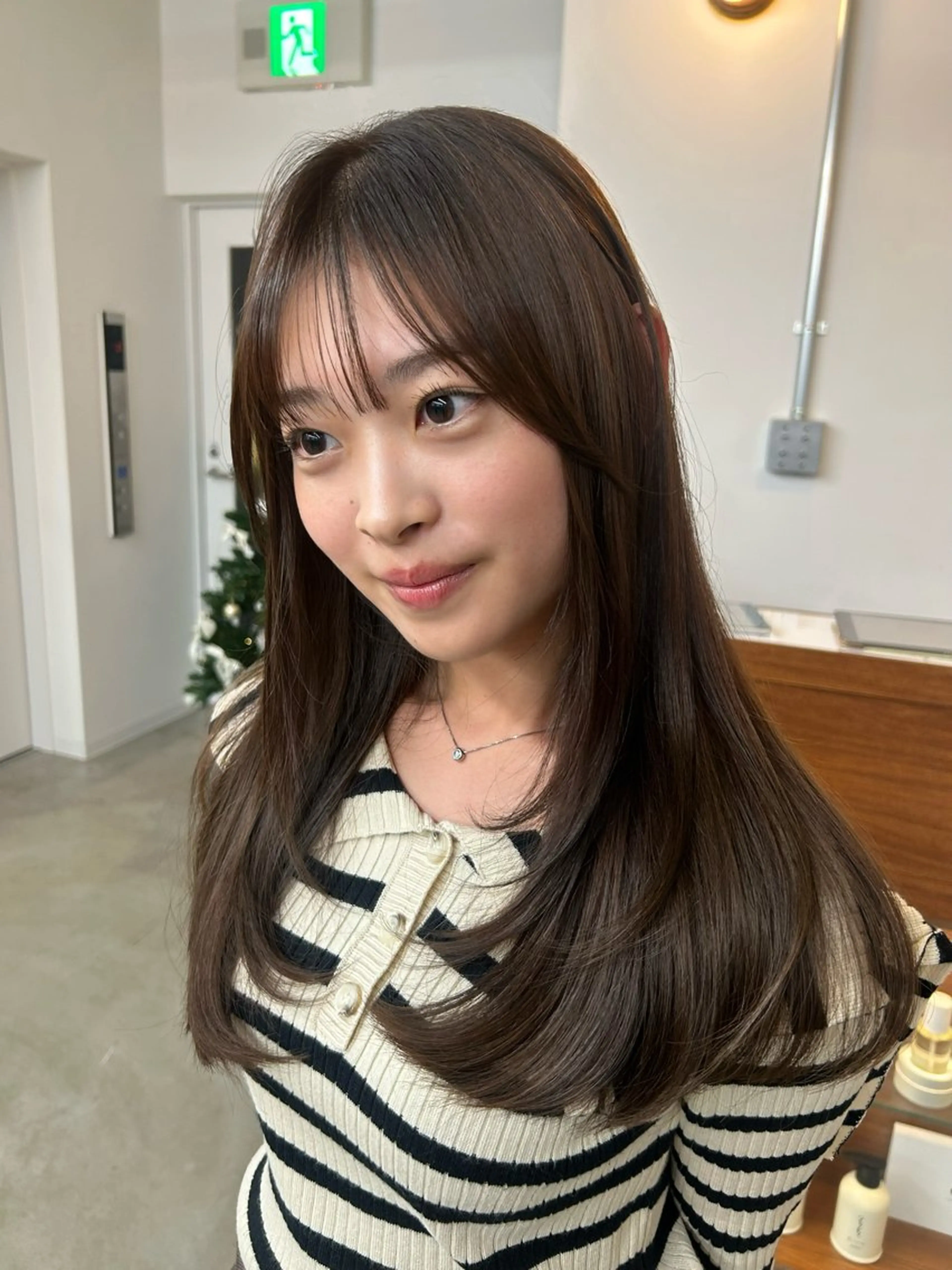 ロング カラー 大阪梅田/ イマムラミヅキのヘアスタイル