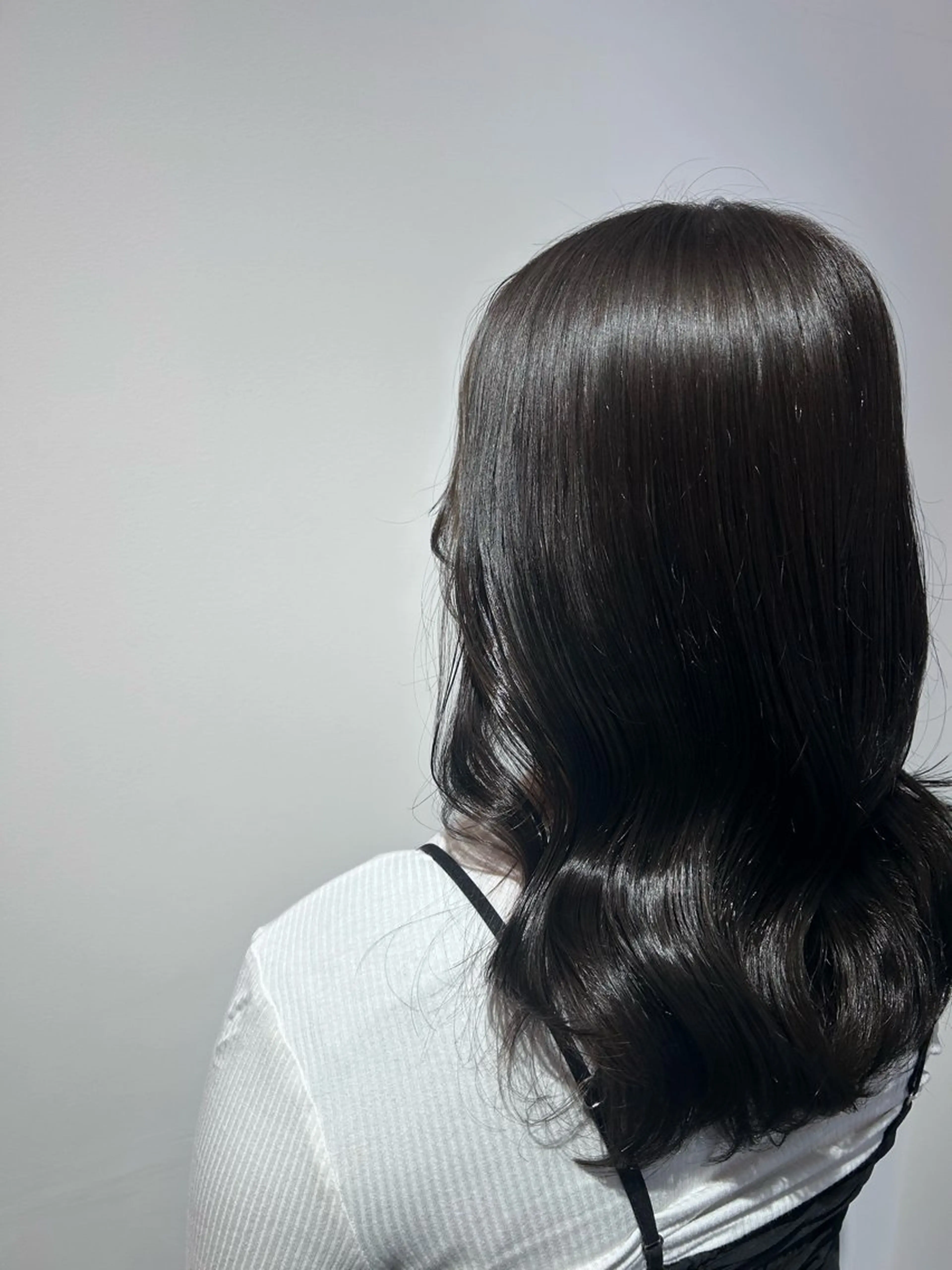 ロング ヘアカラー トリートメント 蓮池 愛海のヘアスタイル