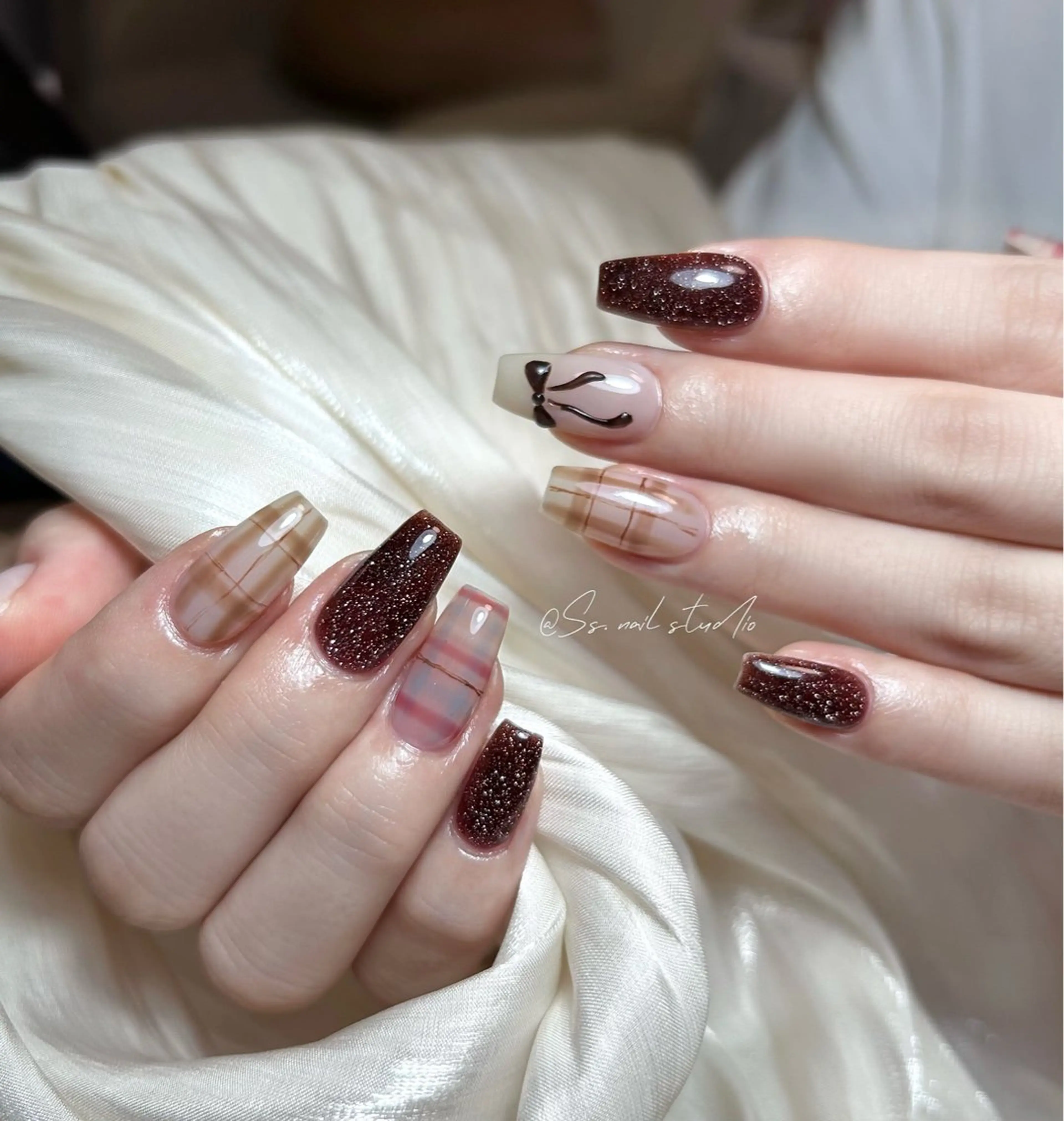 ネイル ハンドネイル Ss.nail studio所属・Ss.nail studio🍒のネイルデザイン