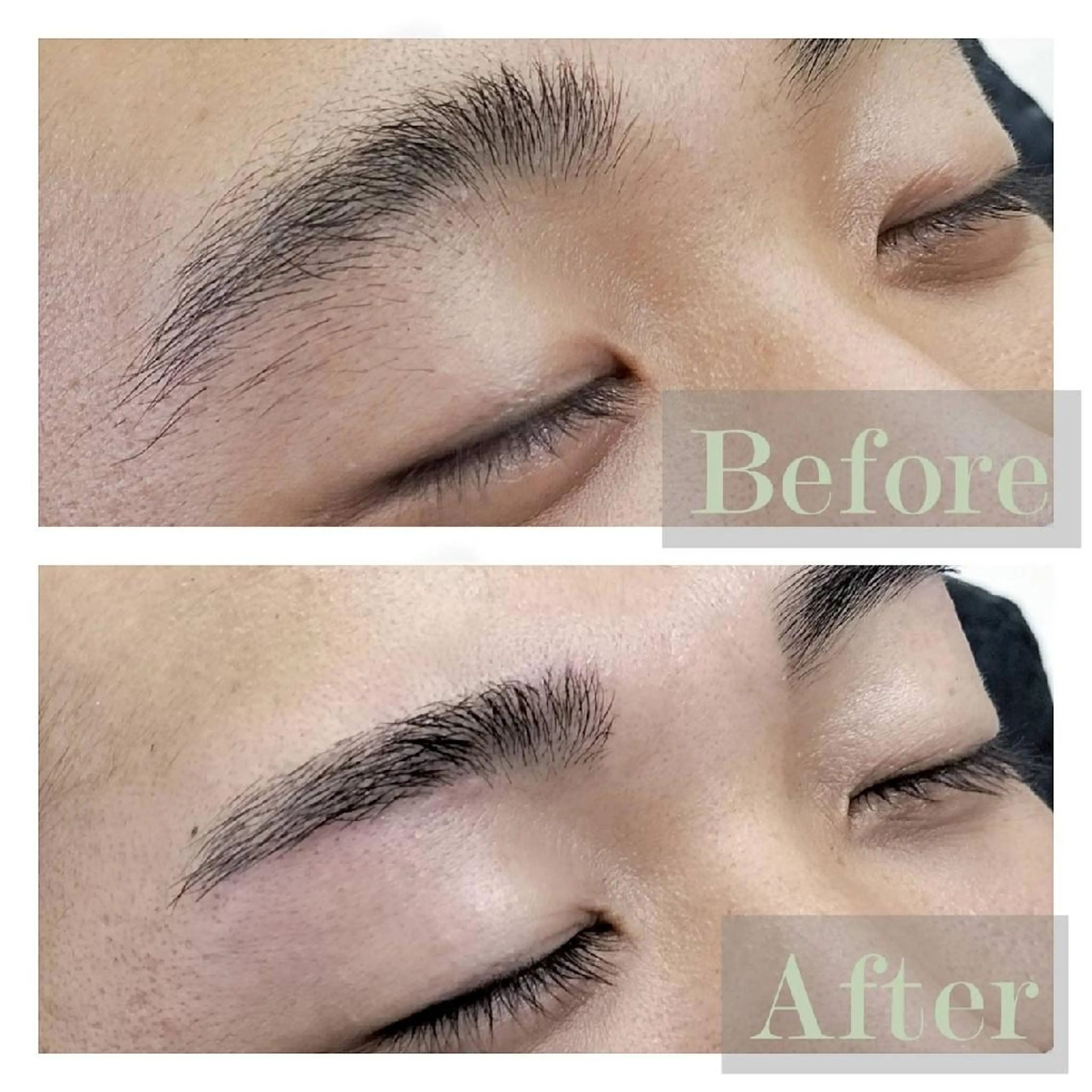 ミニモ✨男性限定✨アイブロウスタイリング+鼻毛ワックス🚹の写真