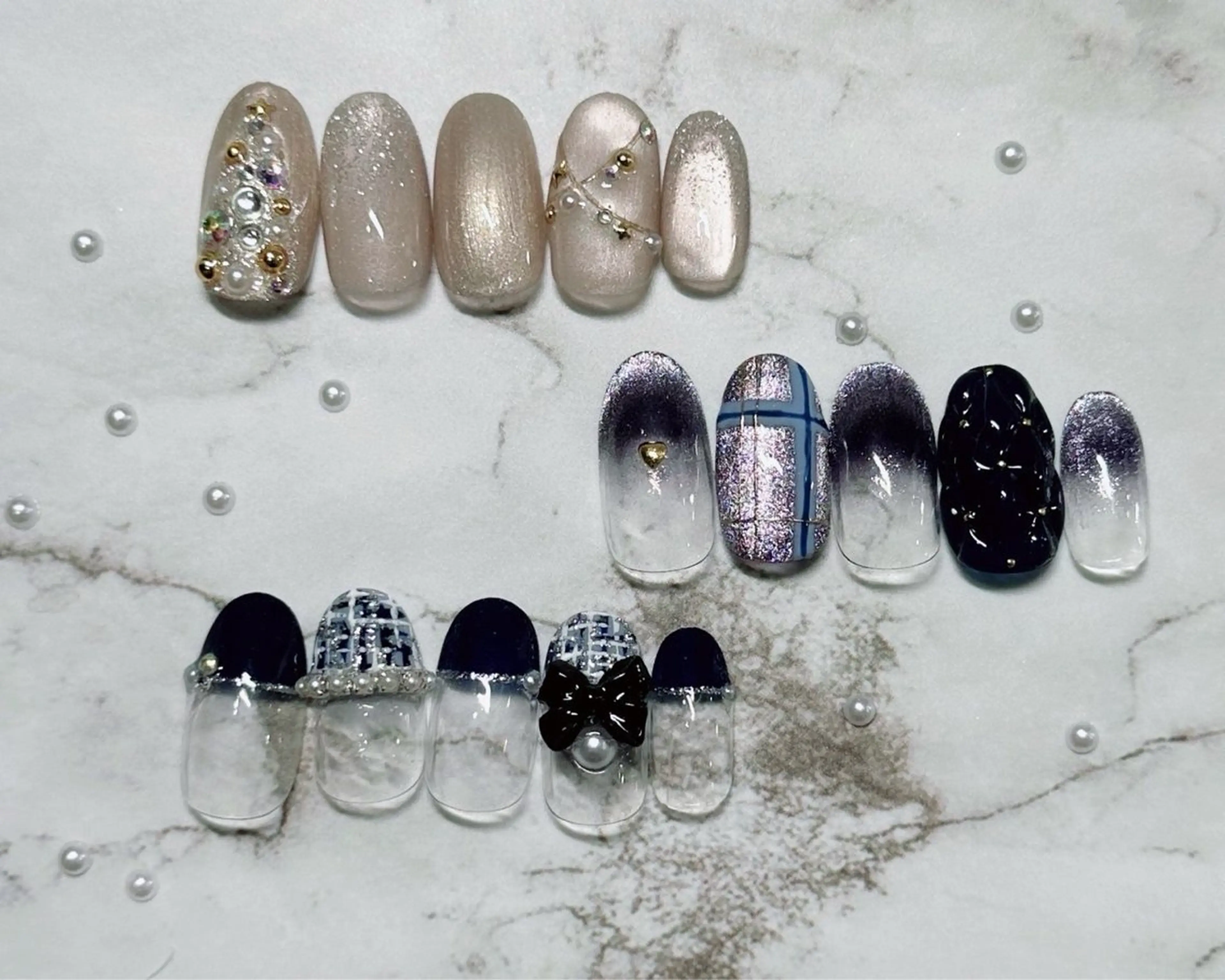 選べるボリューム定額nailコース🍩※ジェルオフなしの方はこちらから予約可✨の写真