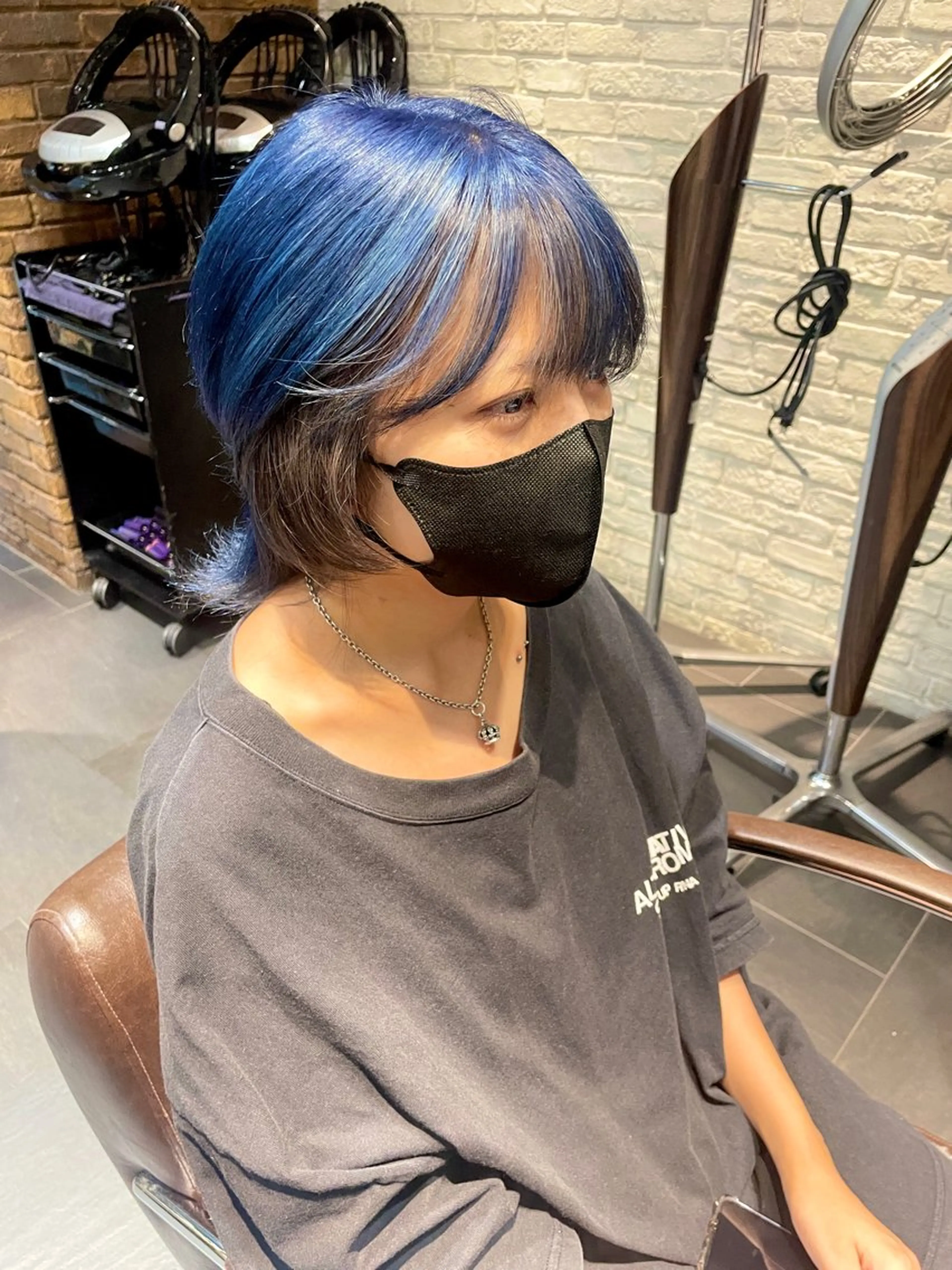 ショート ヘアカラー ブリーチ＆縮毛矯正 🧸tomoki🧸のヘアスタイル