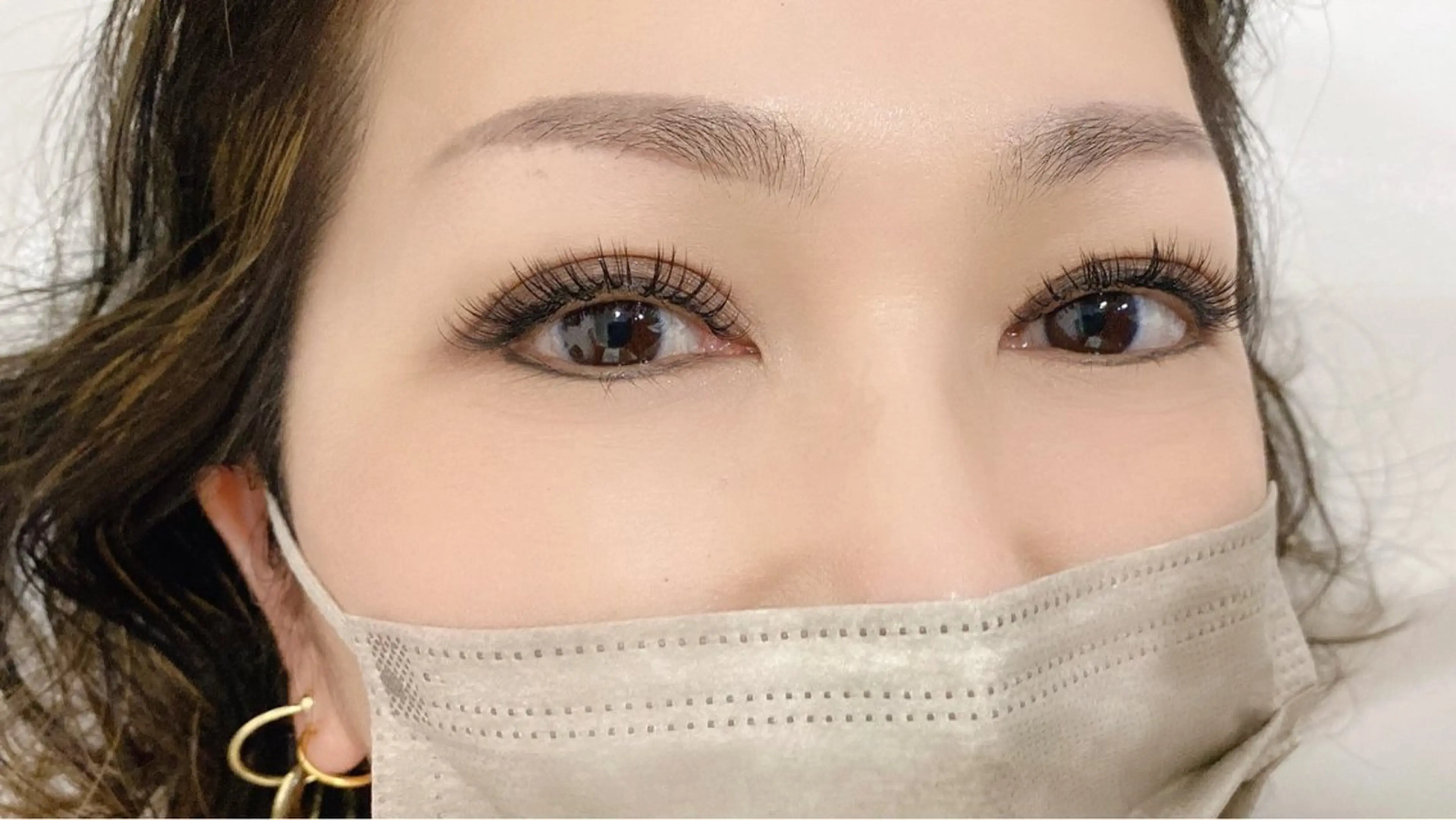 マツエク・マツパ フラットラッシュ eyes Oooのマツエク・マツパデザイン