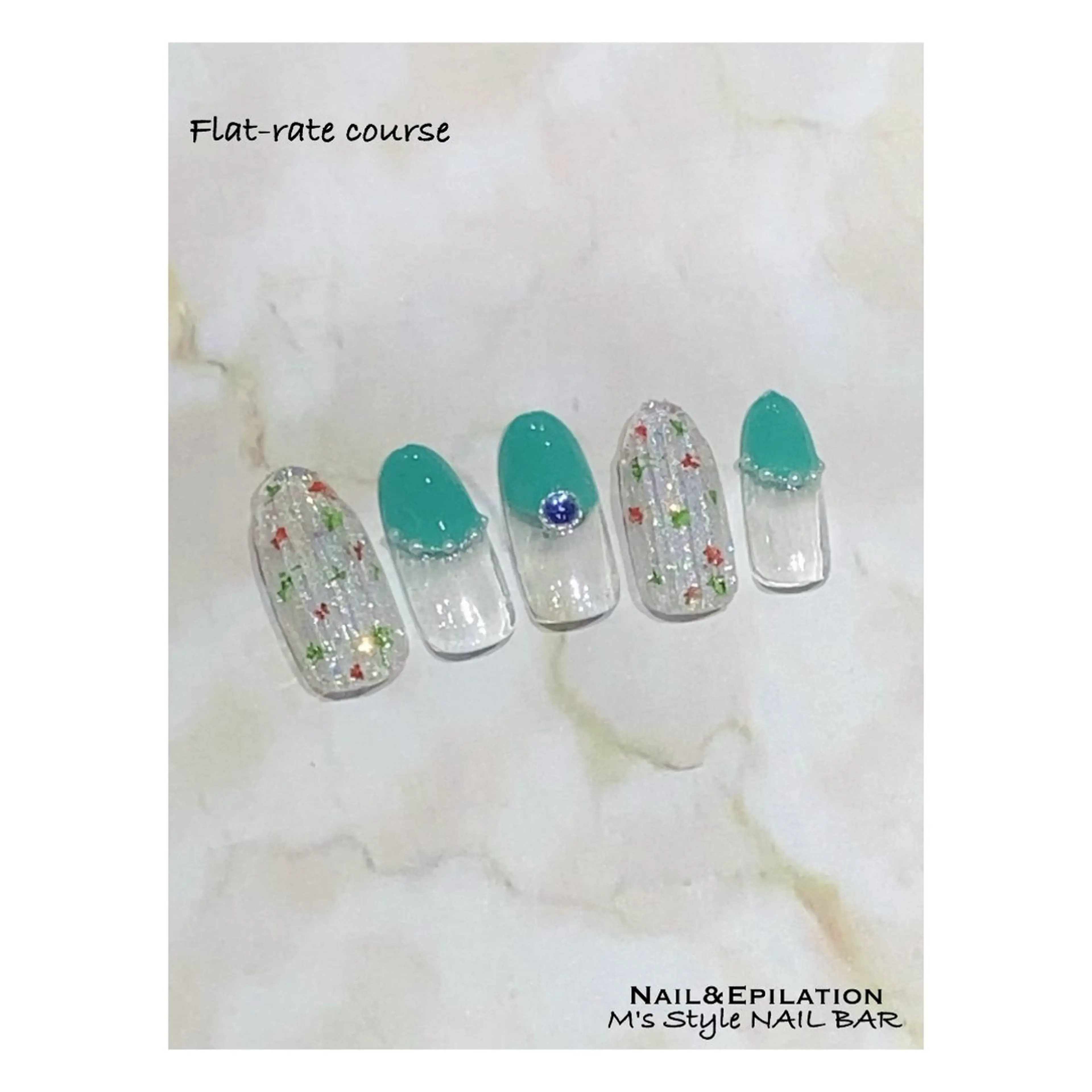 ネイル 成人式 フットネイル フレンチネイル ジェルネイル 韓国ネイル ハンドネイル M's Style NAIL BARのエステ・リラクイメージ