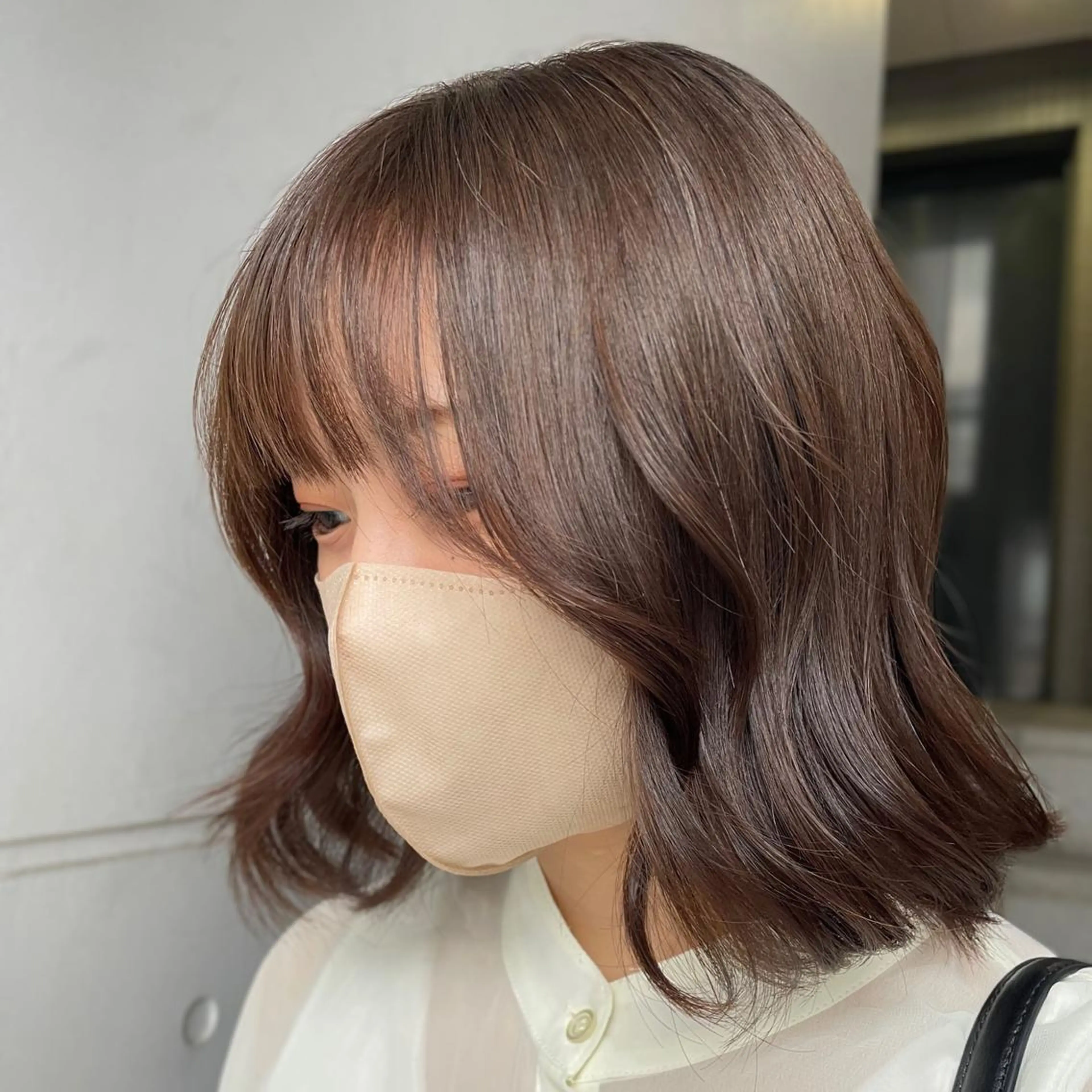 ミディアム カラー 横浜カラー/パーマ/ SAKI💫のヘアスタイル