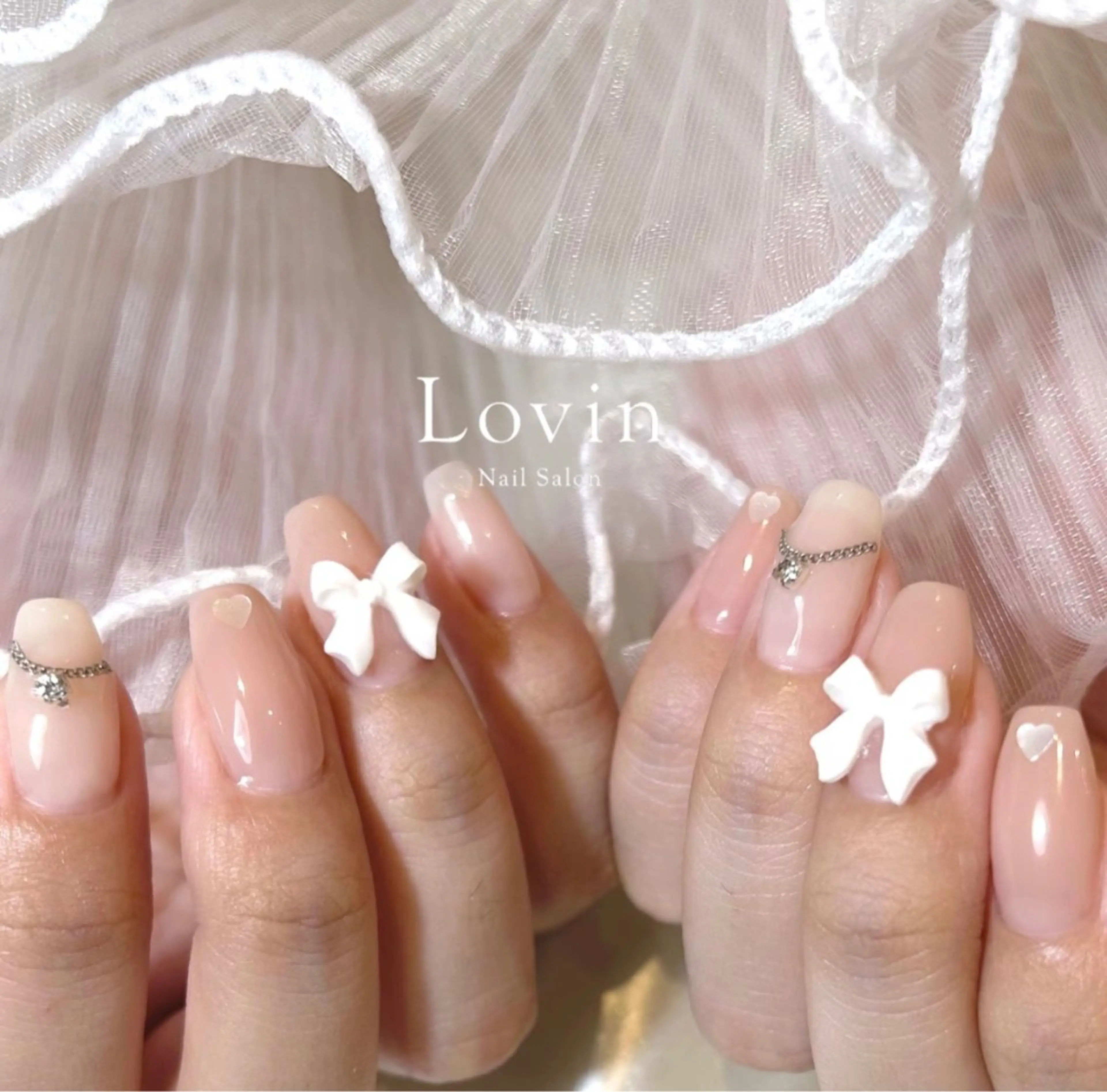 ミディアム ハンドネイル Nishiyama Honokaのネイルデザイン