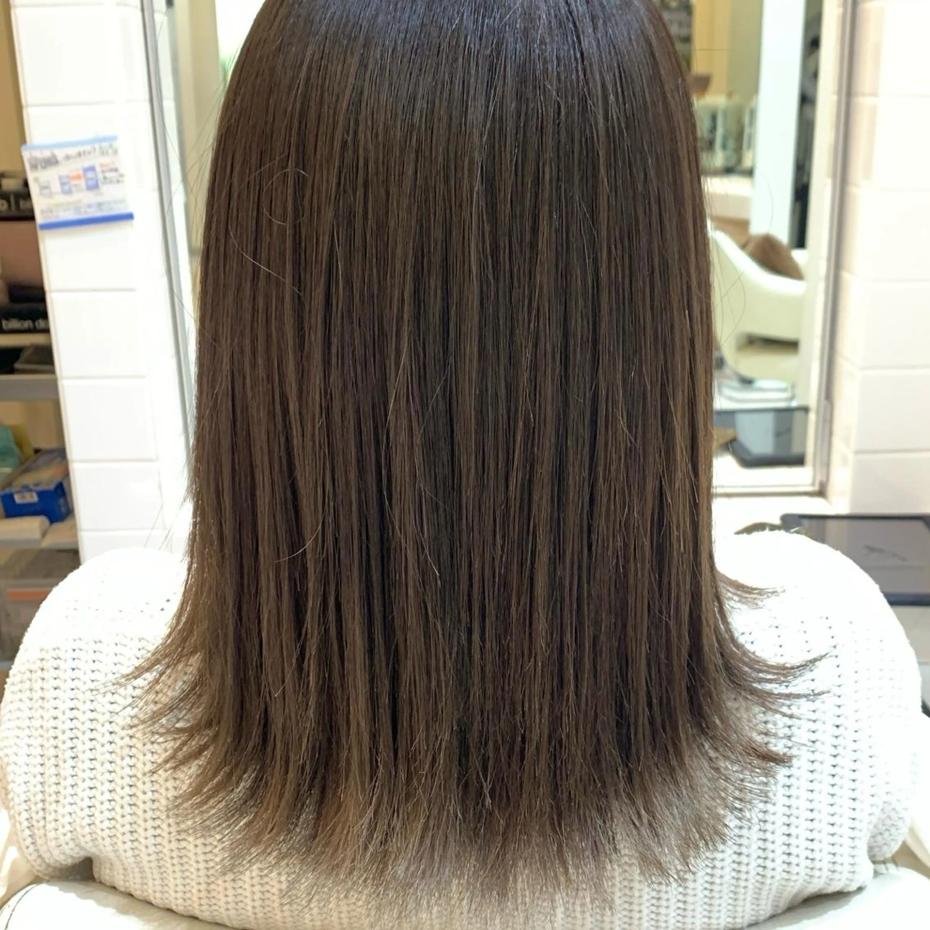 カラー カット ヘアカラー トリートメント 長野 歌穂のヘアスタイル